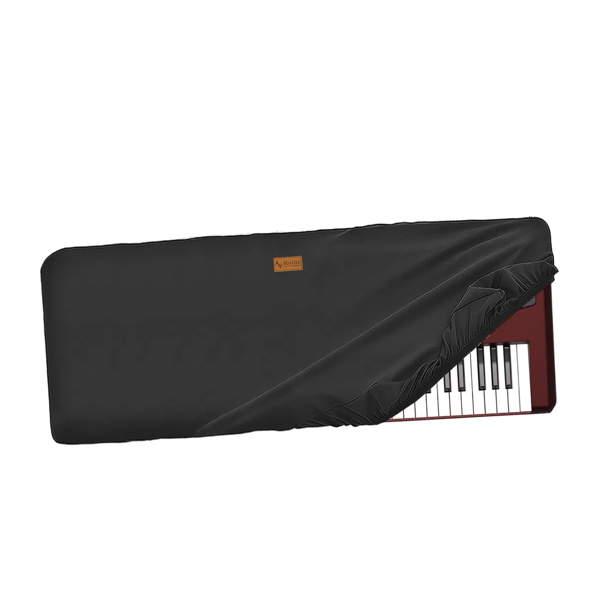 Musiin Staubschutz für Klaviertastatur mit 61 Tasten, kompatibel mit KORG Pa1000, Pa700, Pa700RD, Pa700 ORIENTAL, Pa600, Pa600QT und Pa300, Chinlon, Smooth Touch & Custom Fit