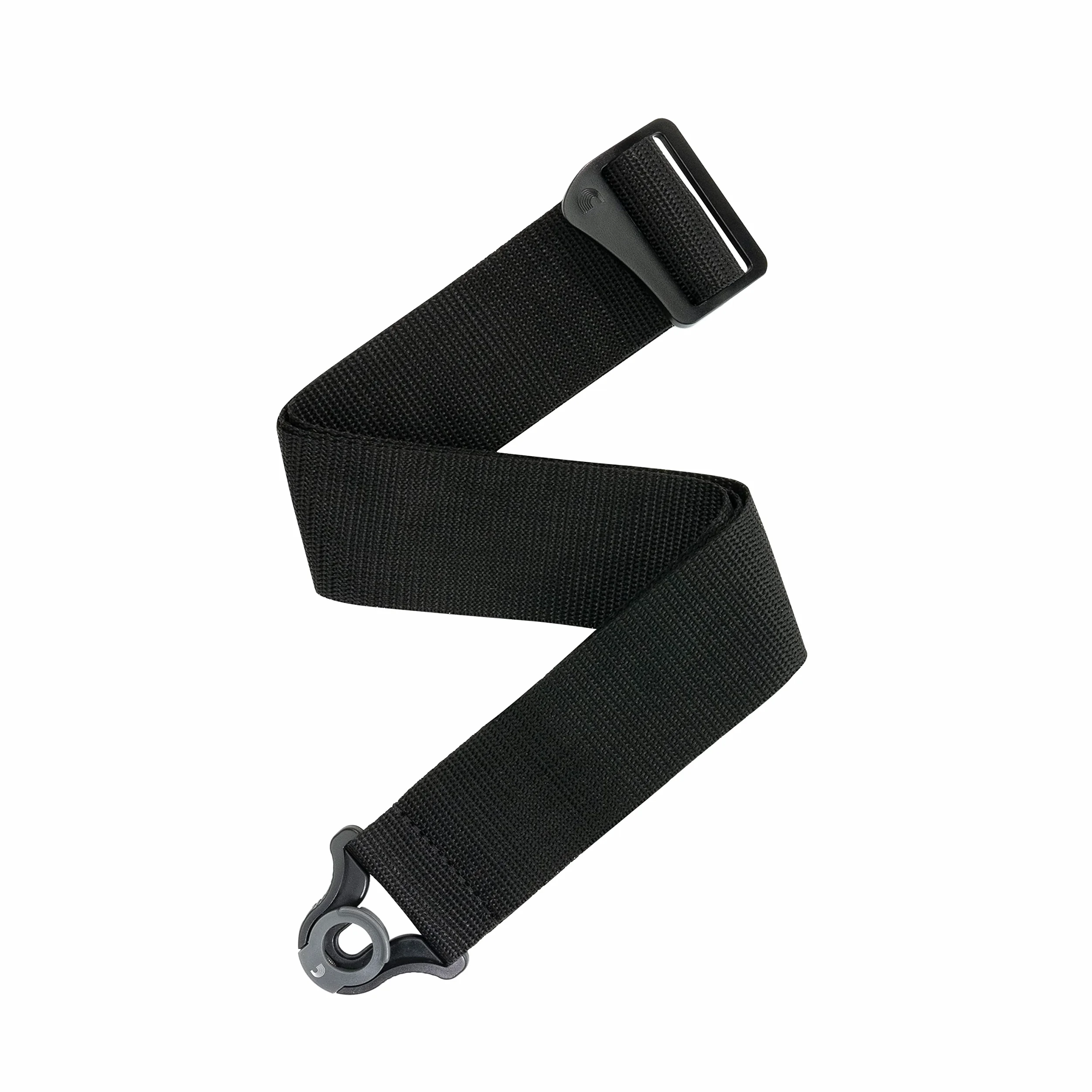 D'Addario Auto Lock Polypro Gitarrengurt, Schwarz