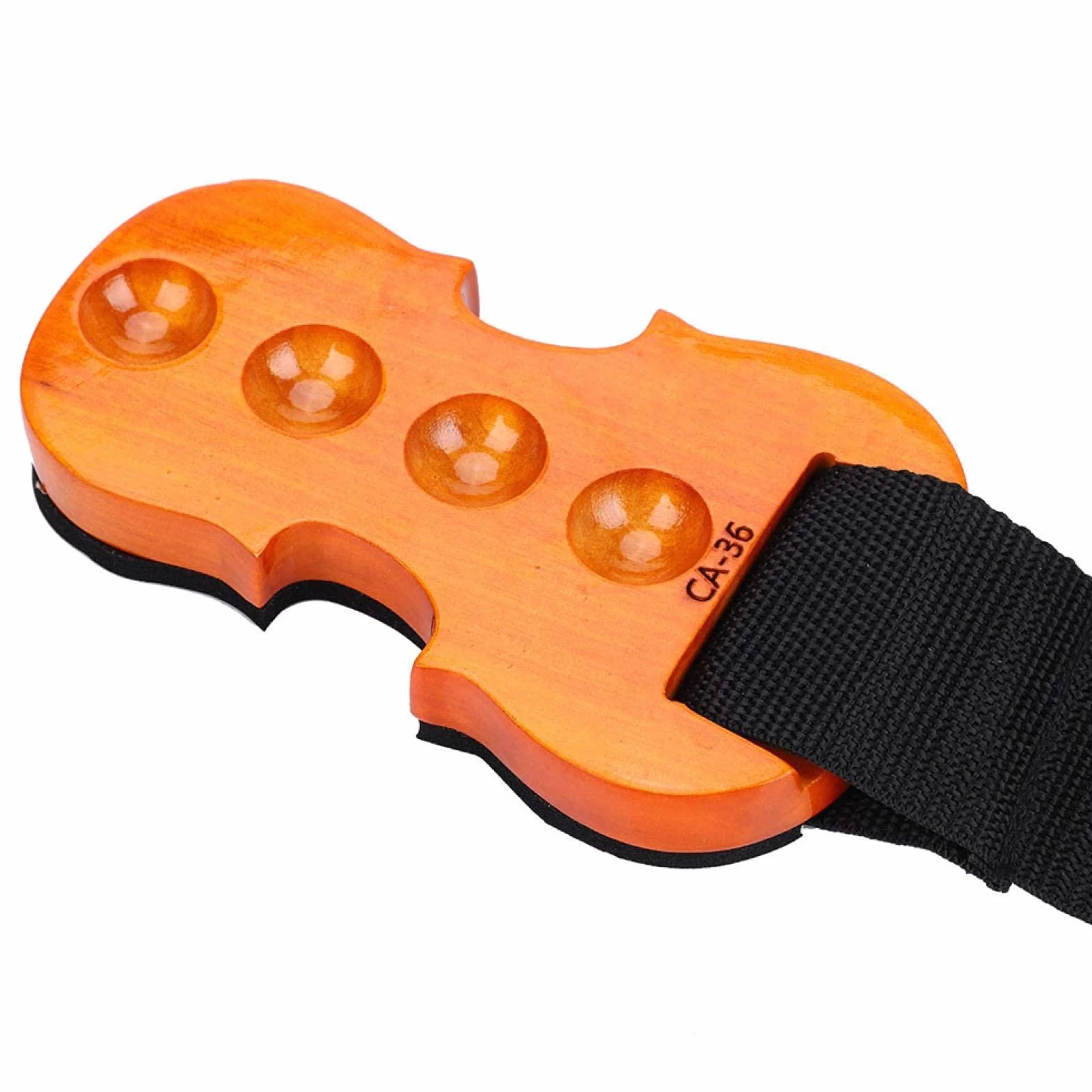 Cello End-Pin Stopper Cello Endpin Rest Cello Anti-Rutsch-Pad und Riemen Celloholzauflage Stachel Cello Anti-Rutsch-Halter Stachelstopper Cello-Zubehör 5,91 * 3,35 * 0,79 Zoll