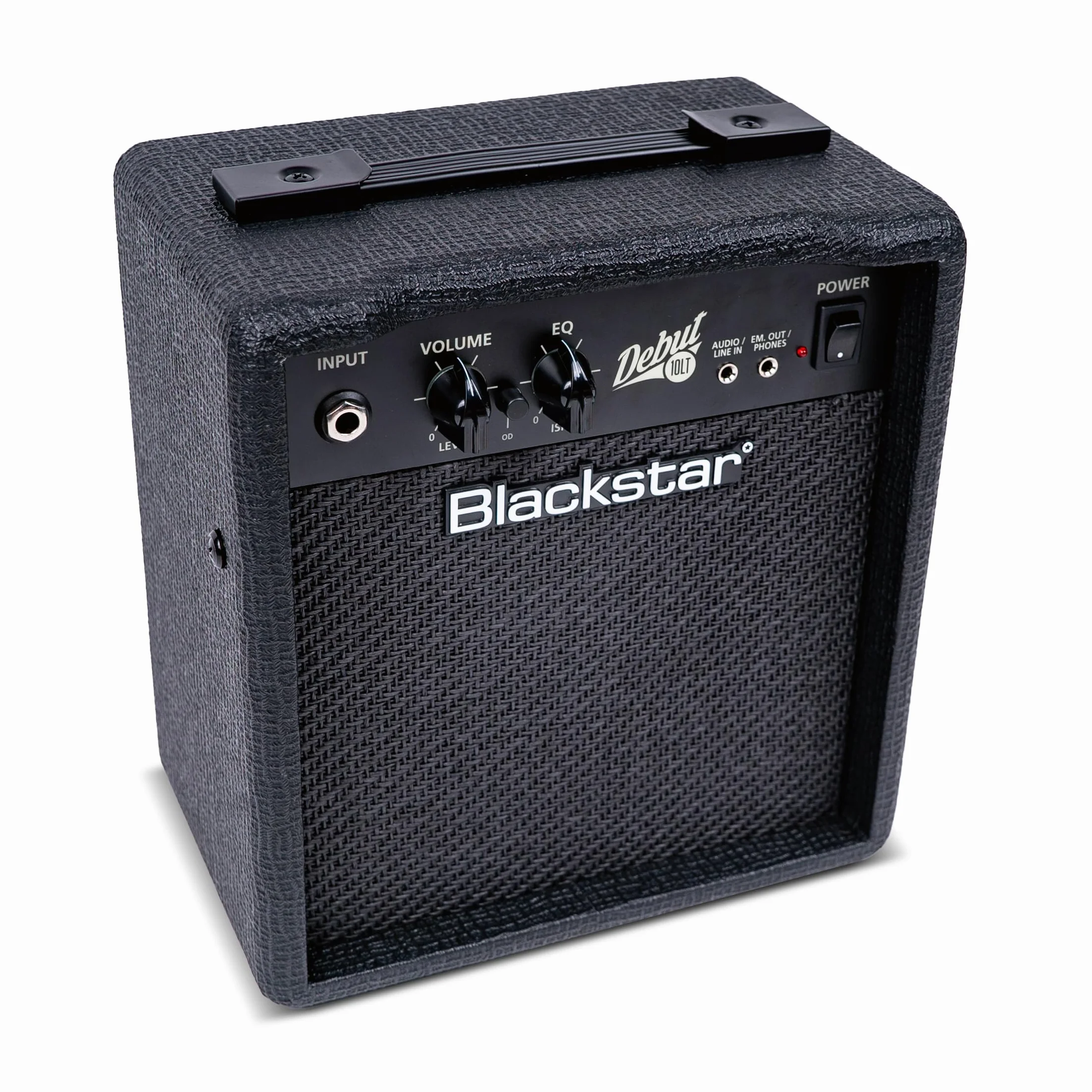 Blackstar Debut 10 LT E-Gitarren-Combo-Verstärker mit 10 Watt, perfekt für Anfänger, zum Üben zu Hause Lautstärke- und EQ-Regler, Audio-Eingang und emulierter Ausgang/Kopfhörer