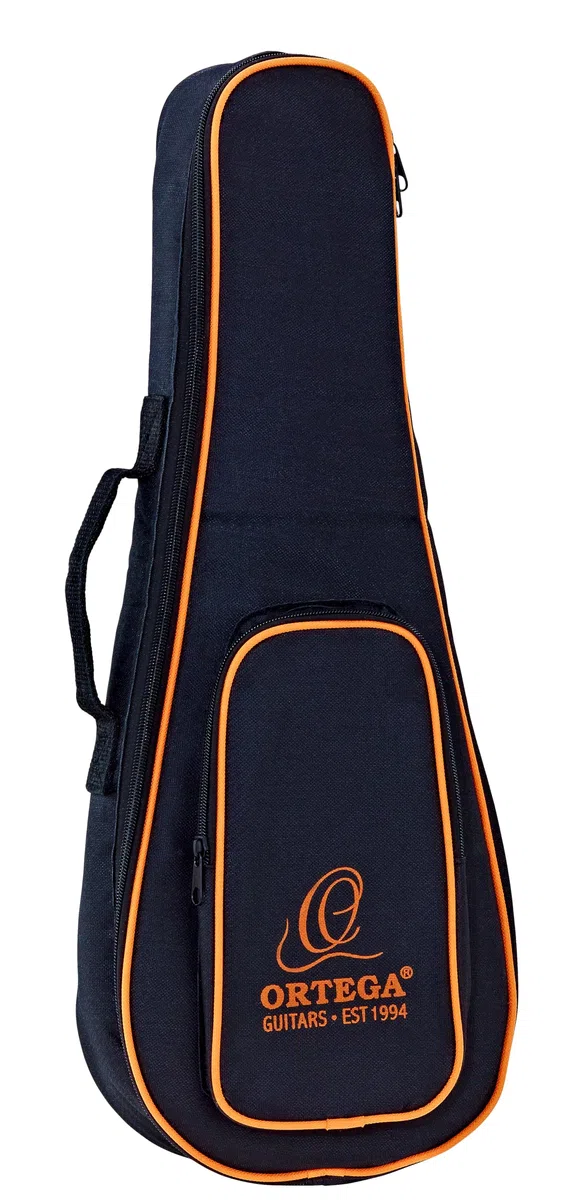 Ortega Guitars Economy Series Bag - Tenor Ukulele Tasche - Höhe 68 cm - Mit Schultergurten - Nylon, Schwarz (OUBSTD-TE)