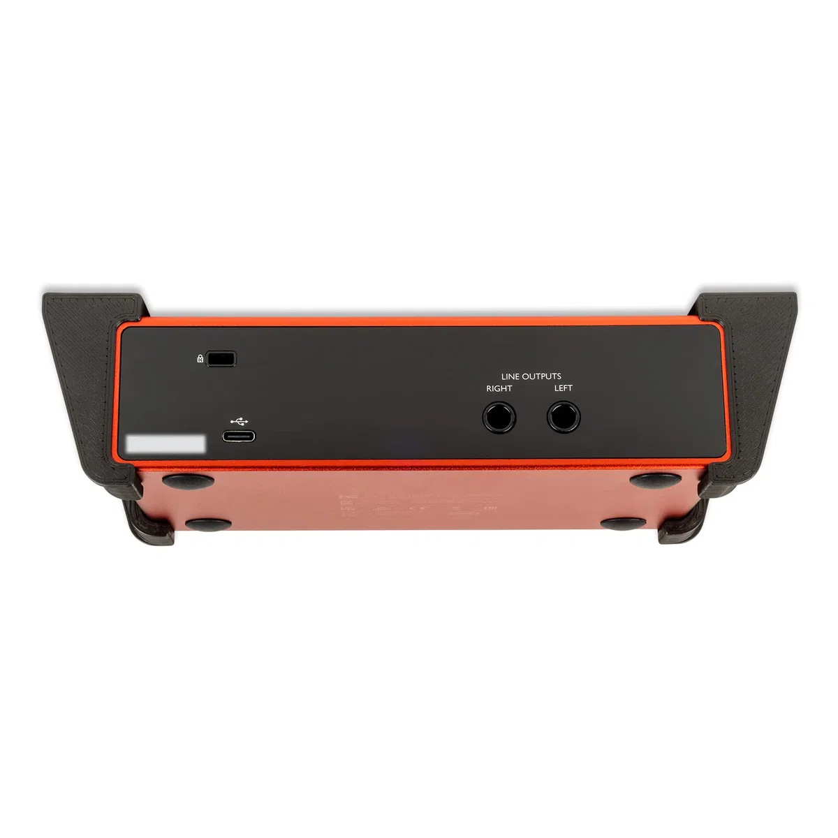 Audio Interface Halterung, Kompatibel mit Focusrite Scarlett 2i2 3. Generation, Robust & Langlebig, Wand- oder Schreibtischmontage, Schwarz