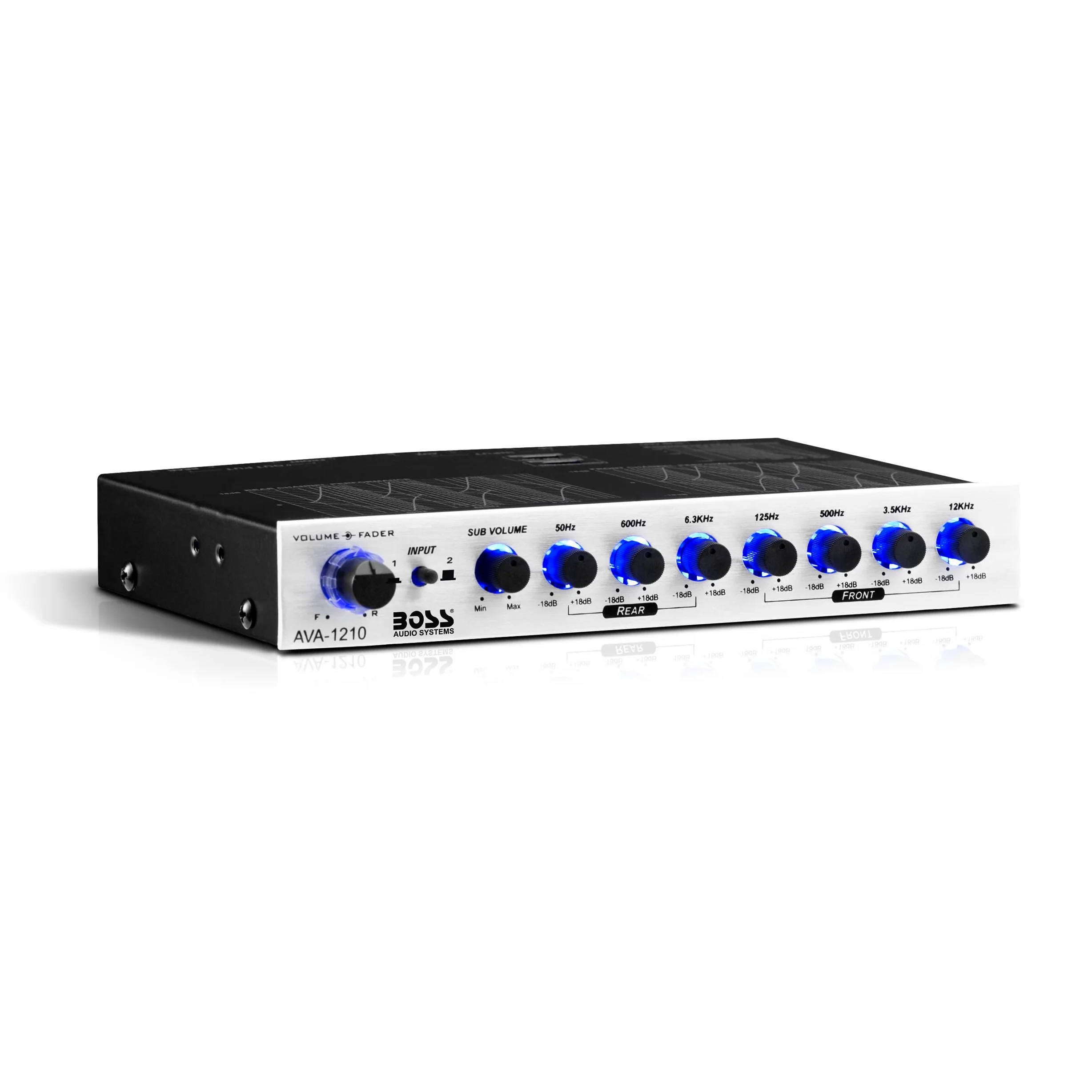 7-Band-Vorverstärker-Equalizer mit Subwoofer-Ausgang