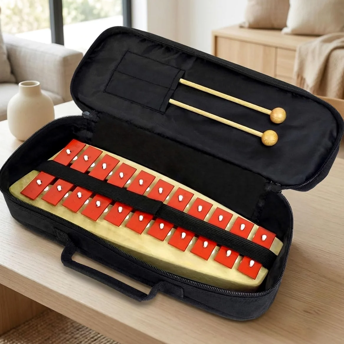 keepdrum Glockenspiel Tasche Tragetasche Xylophon Bag, passt f. Sonor GS SG GP MG NG10 G10