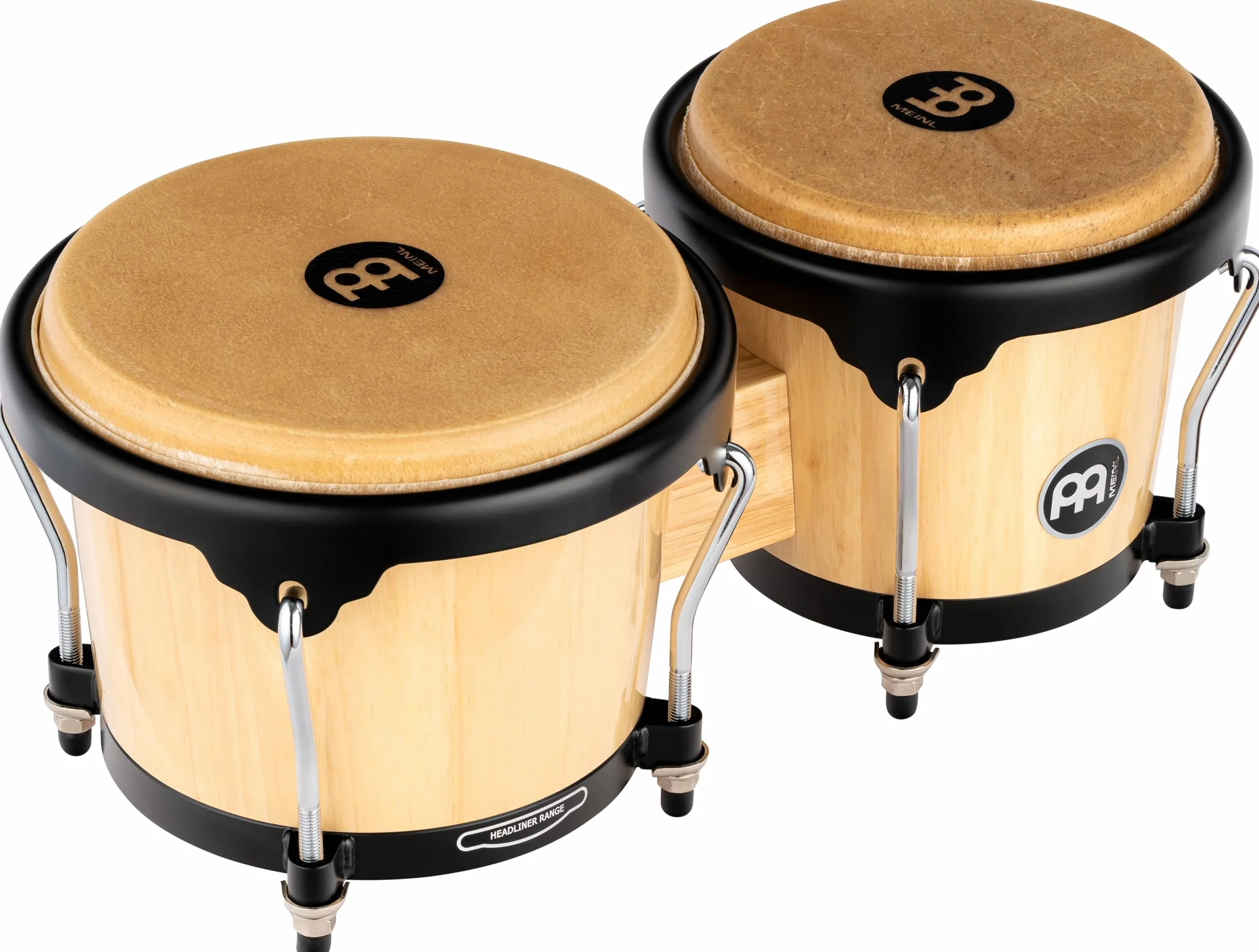 Meinl Headliner Bongos HB100NT, 6 3/4"+8", Natural #NT