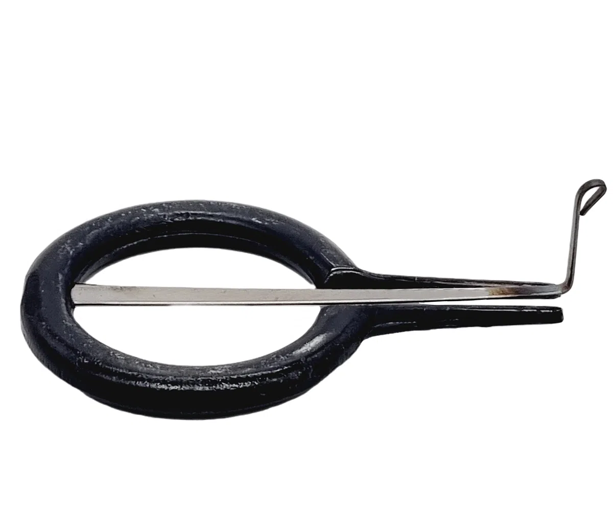 Sicilia Bedda - Original Sizilianische Maultrommel - Sizilische Maultrommel - Handwerkliches Produkt aus Gusseisen (10 cm, schwarzes Gusseisen)