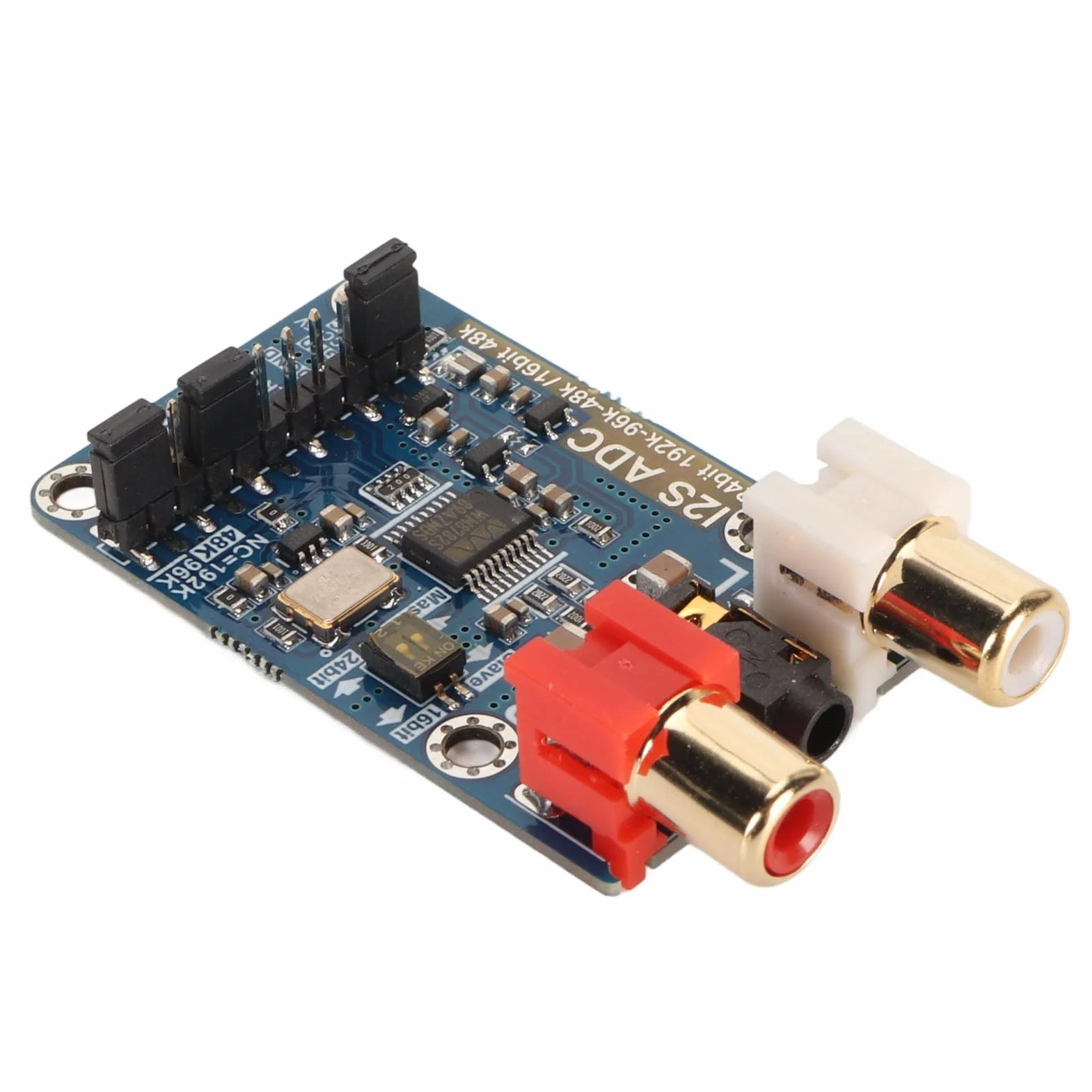 I2S ADC Audio I2S Capture Card Modul Master Slave Modus Entwicklungsplatine Verlustfreier Digitaler Audio I2S ADC Decoder