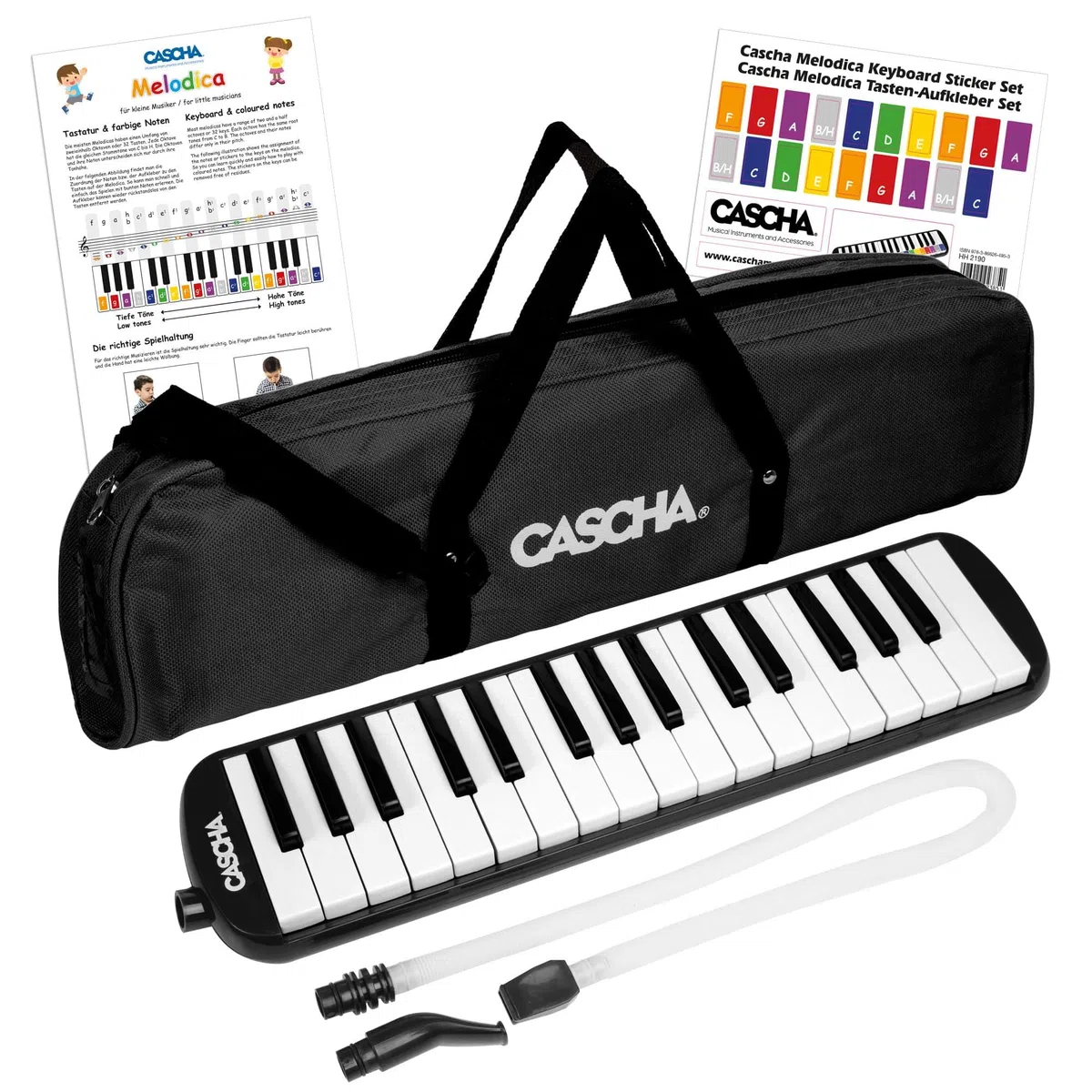 CASCHA HH 2061 Melodicas , Schwarz, Melodica