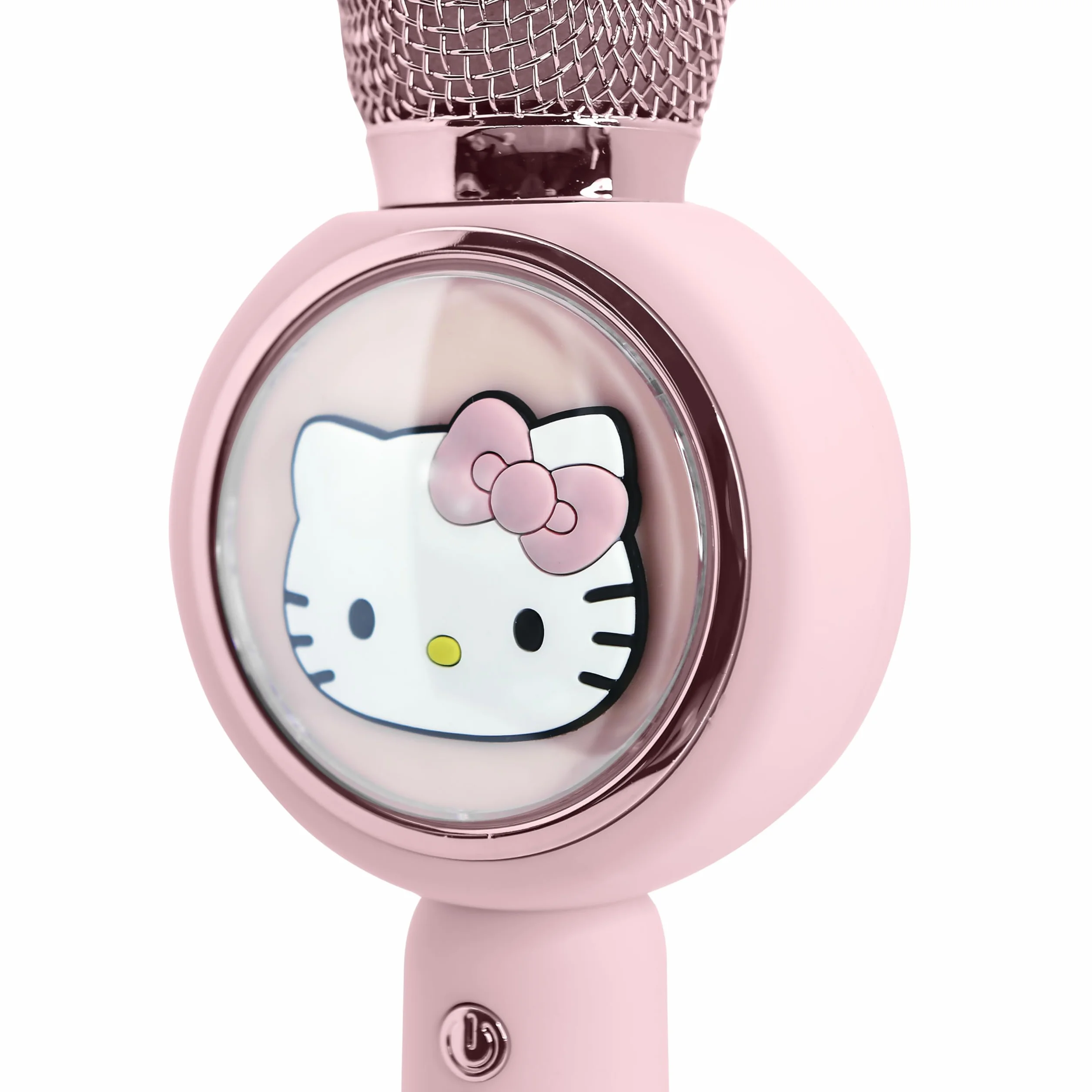 Hello Kitty Karaoke-Mikrofon mit kabellosem Lautsprecher und LED-Leuchten