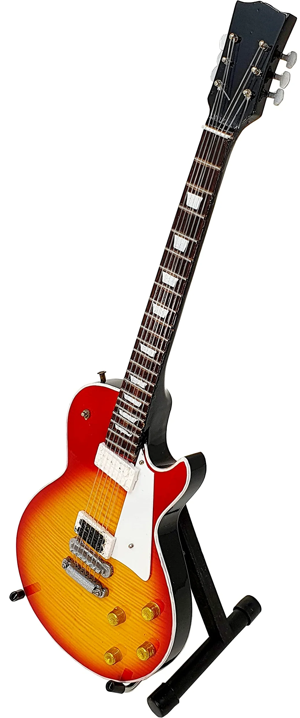 GIBSON JIMMY PAGE LED Mini E-Gitarre ZEPPELIN MGT-2035 Geschenk für Musik Maßstab 1:4 – RockMusic Spanien