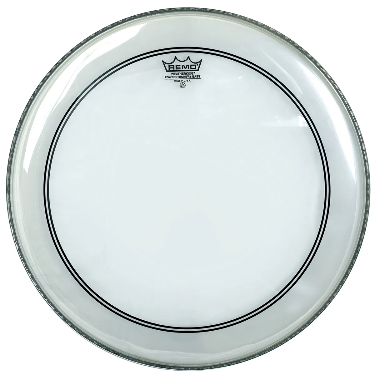 Remo Schlagzeugfell Powerstroke 3 Transparent Bassdrum 18" P3-1318-C2