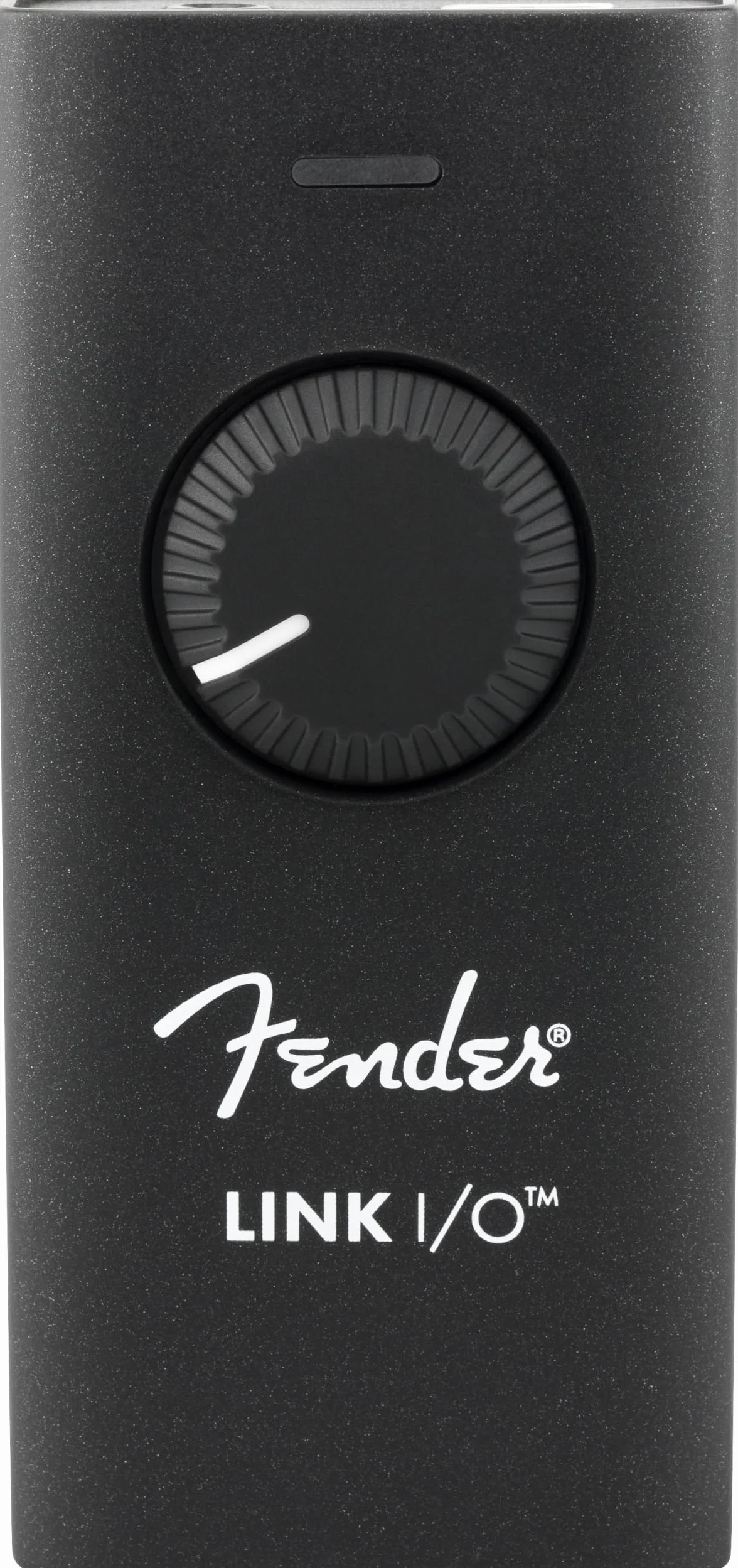 Tragbares USB-C-Audio-Interface Fender Link I/O, geeignet für E-Gitarre, passt in Ihre Tasche, bietet makellosen, bidirektionalen Ton über USB-Verbindung