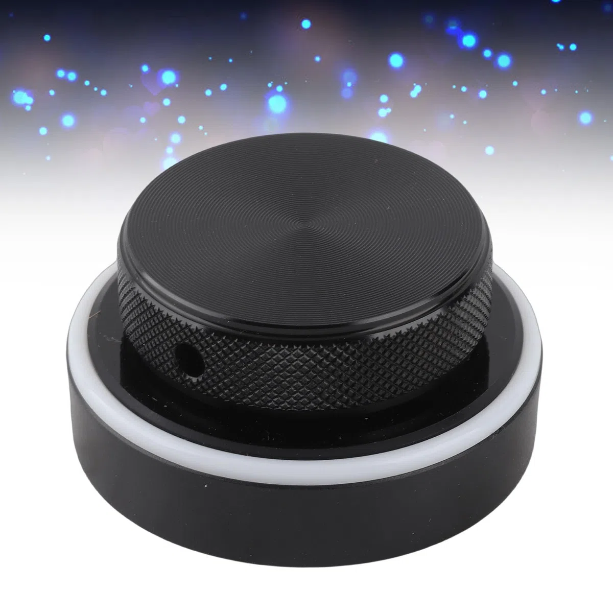 Greensen Drahtloser Knopfcontroller, Anpassbarer Mediensteuerungsknopf 5.0 2.4G USB C Kabelgebunden mit RGB-Beleuchtung für OS X HarmonyOS IOS