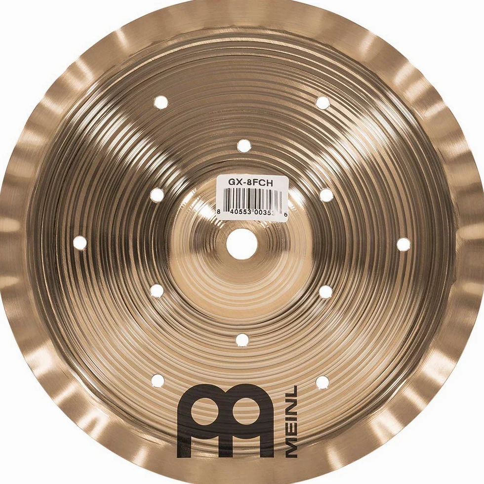 Meinl Cymbals GX-8FCH Generation-X Thomas Lang Signature Filter Chinas 20,3 cm (8 Zoll) Regular Finish