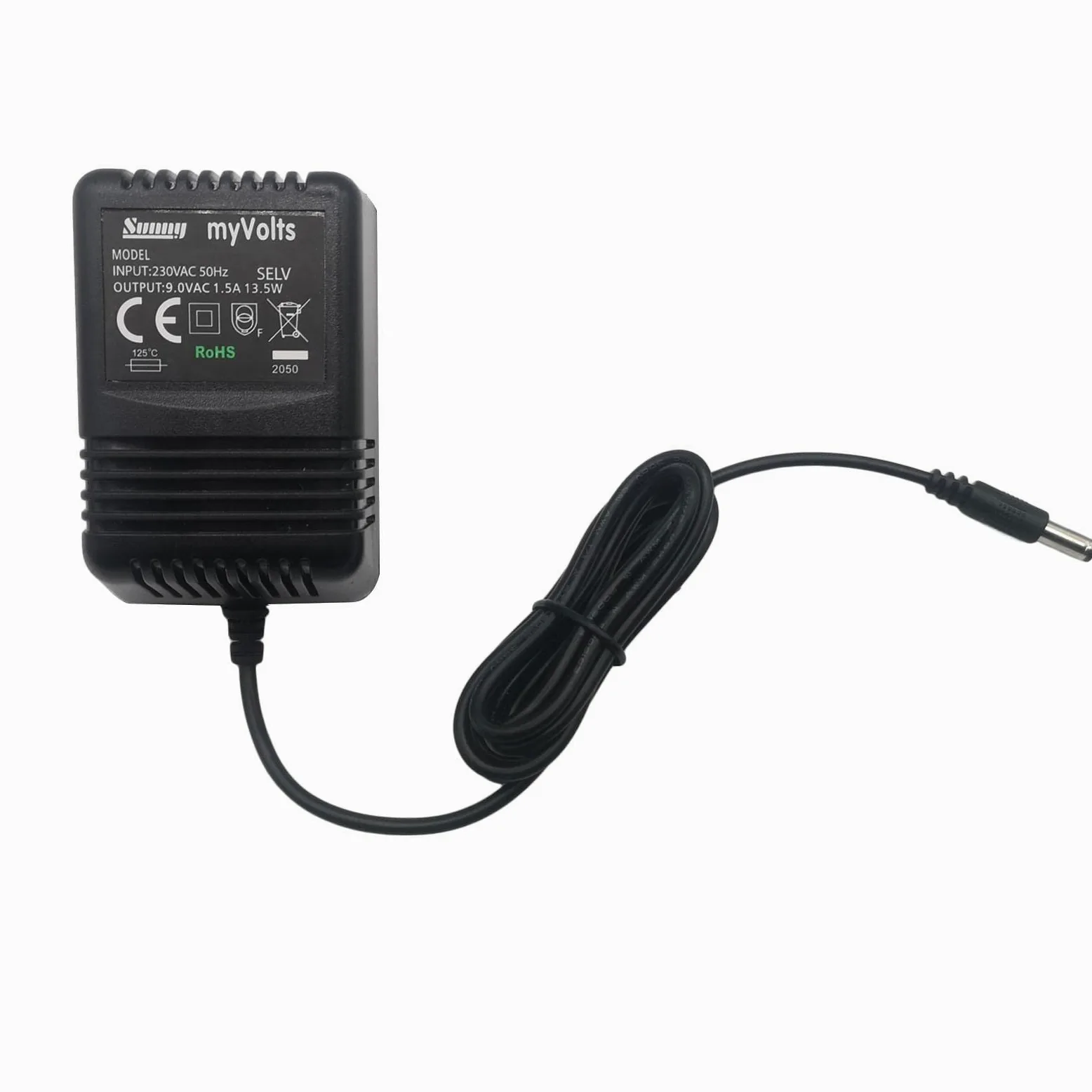 MyVolts 9V EU-Netzteil kompatibel mit Alesis D4 Percussion Sound Module