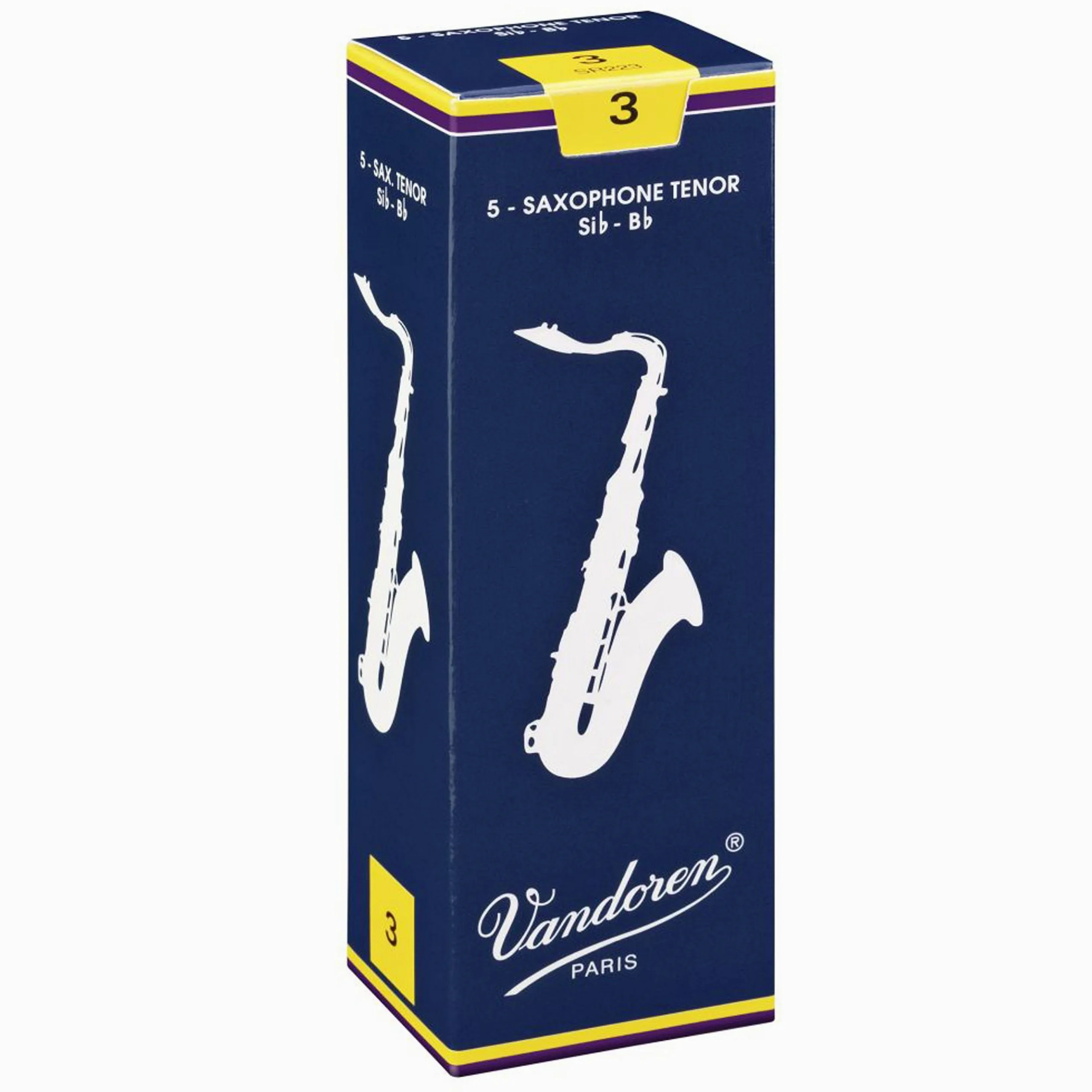 Vandoren Blatt Tenor Saxophon Traditionell Stärke: 2 1/2