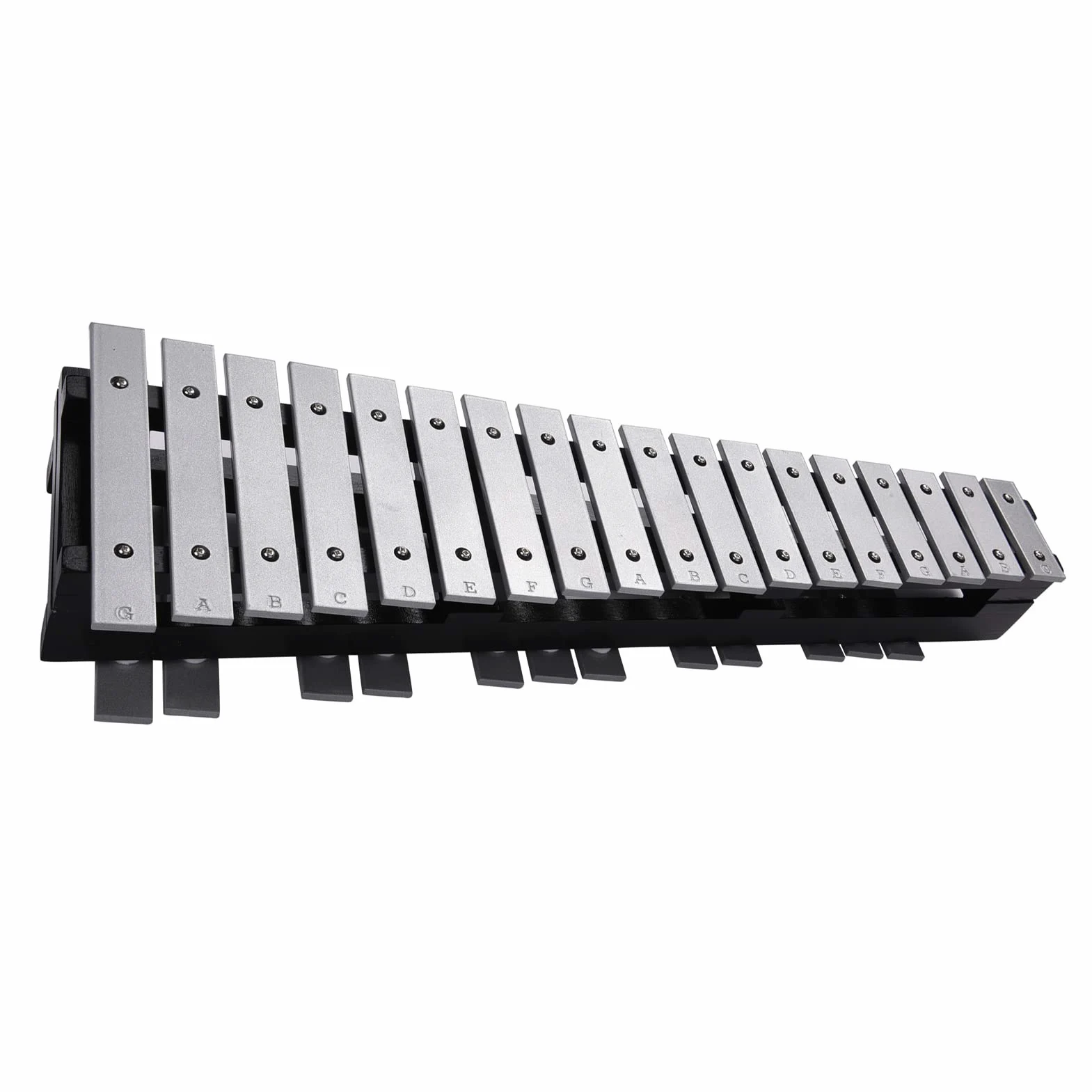 Faltbares Glockenspiel Xylophon Taruor 30 Töne Holzrahmen Aluminiumstangen Pädagogisches Percussion Musikinstrument Geschenk mit Tragetasche