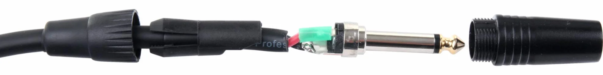 Pronomic BOXJ-10 Lautsprecherkabel DJ PA Boxenkabel (Professionelles Boxenkabel, 6,3 mm Klinke, Länge 10m, säure- und ölfest, Spannzangen-Zugentlastung)