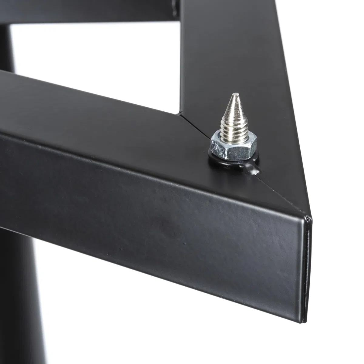 Fame Audio DB 039 Monitor Stativ - Verstellbares Lautsprecherstativ, 23kg Tragfähigkeit, 730-1110mm Höhe, Dreiecksfuß - Ideal für TV, Broadcast, Projekt- und Tonstudio