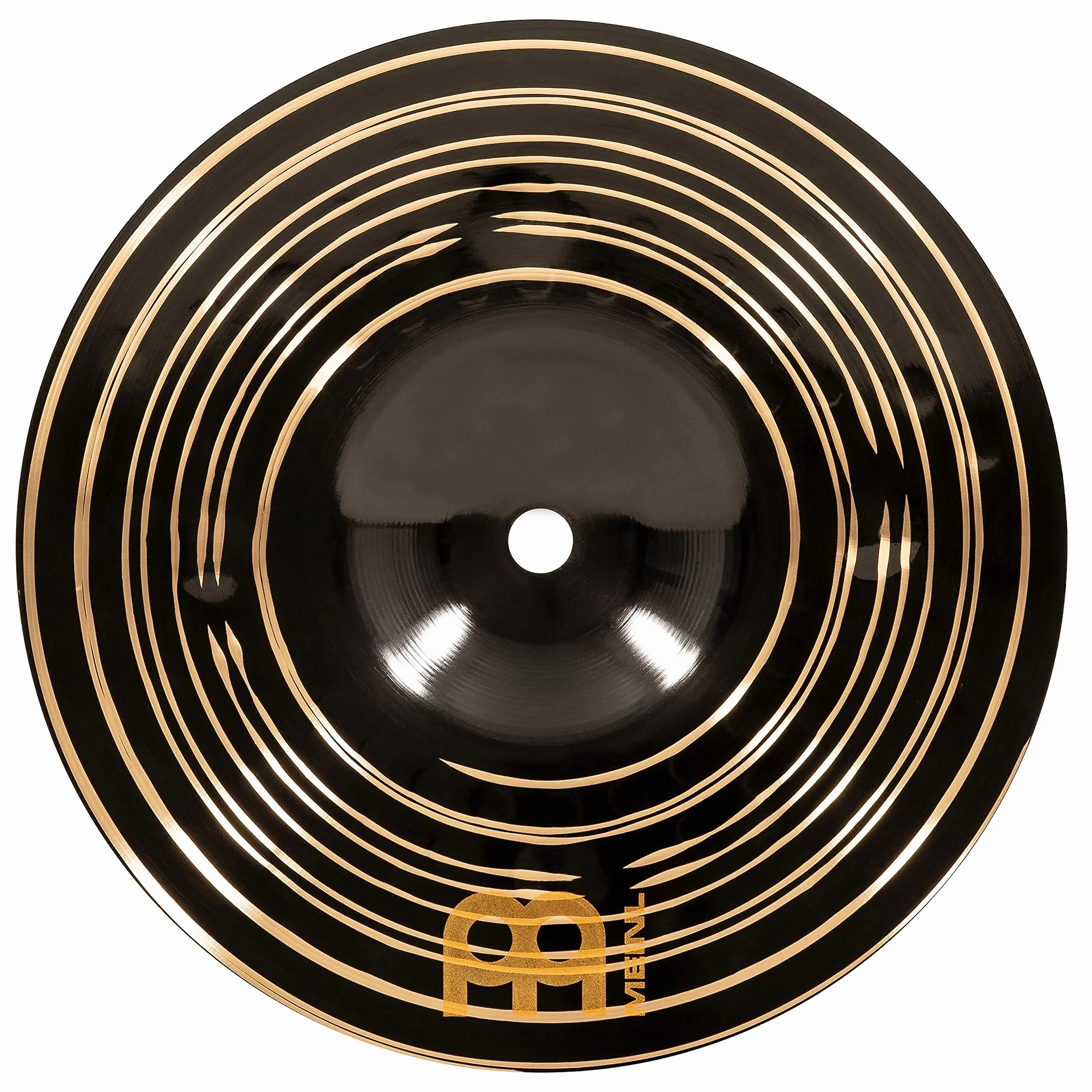 Meinl Cymbals Classics Custom Dark Splash — 8 Zoll (Video) Schlagzeug Becken (20,32cm) B12 Bronze, Dunkles Finish (CC8DAS)