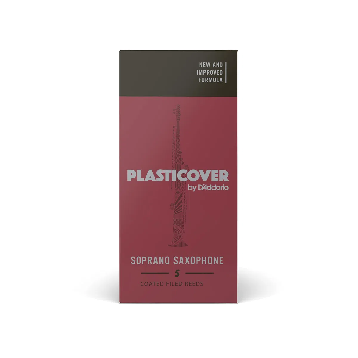 Plasticover Blätter für Sopransaxophon Stärke 2.0 (5 Stück)