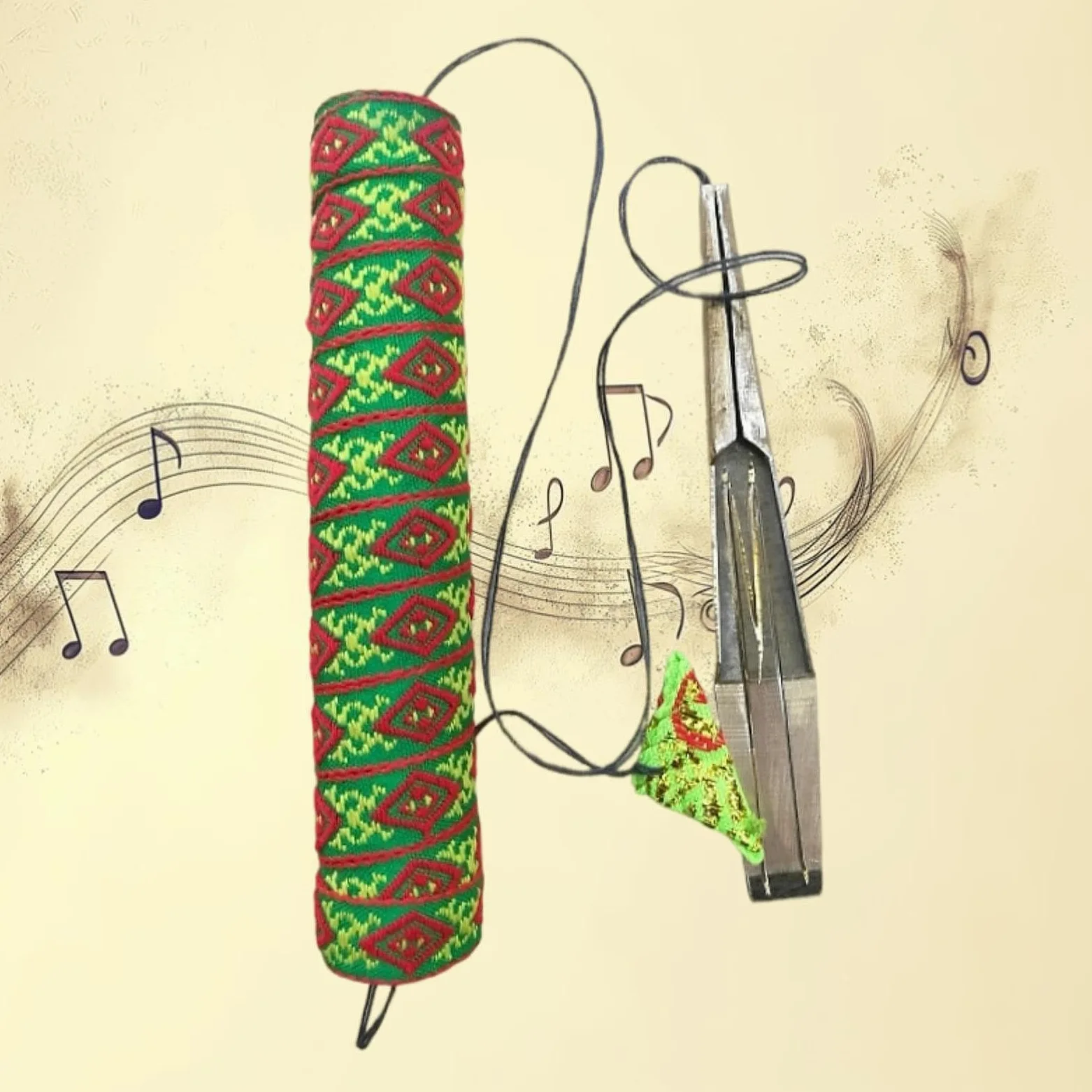 Maultrommel Vietnamesische Jew's Harp Mundinstrument Messing Lips Twanger mit Melodischen Tönen Und Ethno Charme für Erwachsene Sammler Geschenk, Doppelzunge Klein