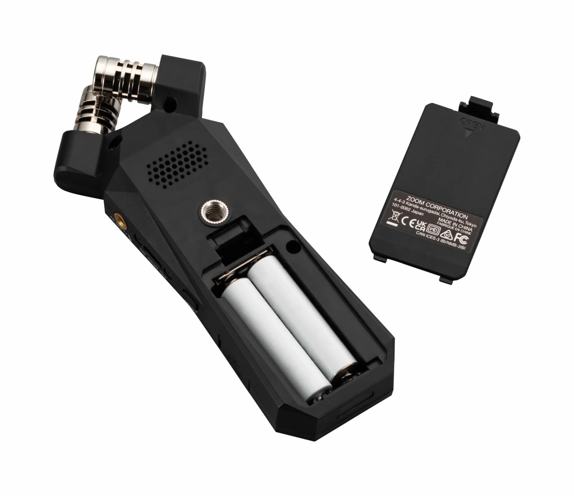 ZOOM H1essential Handy Recorder – Tragbarer Audiorekorder mit 32-Bit-Float-Technologie für Musik, Podcast, Film & Content Creation – Schwarz