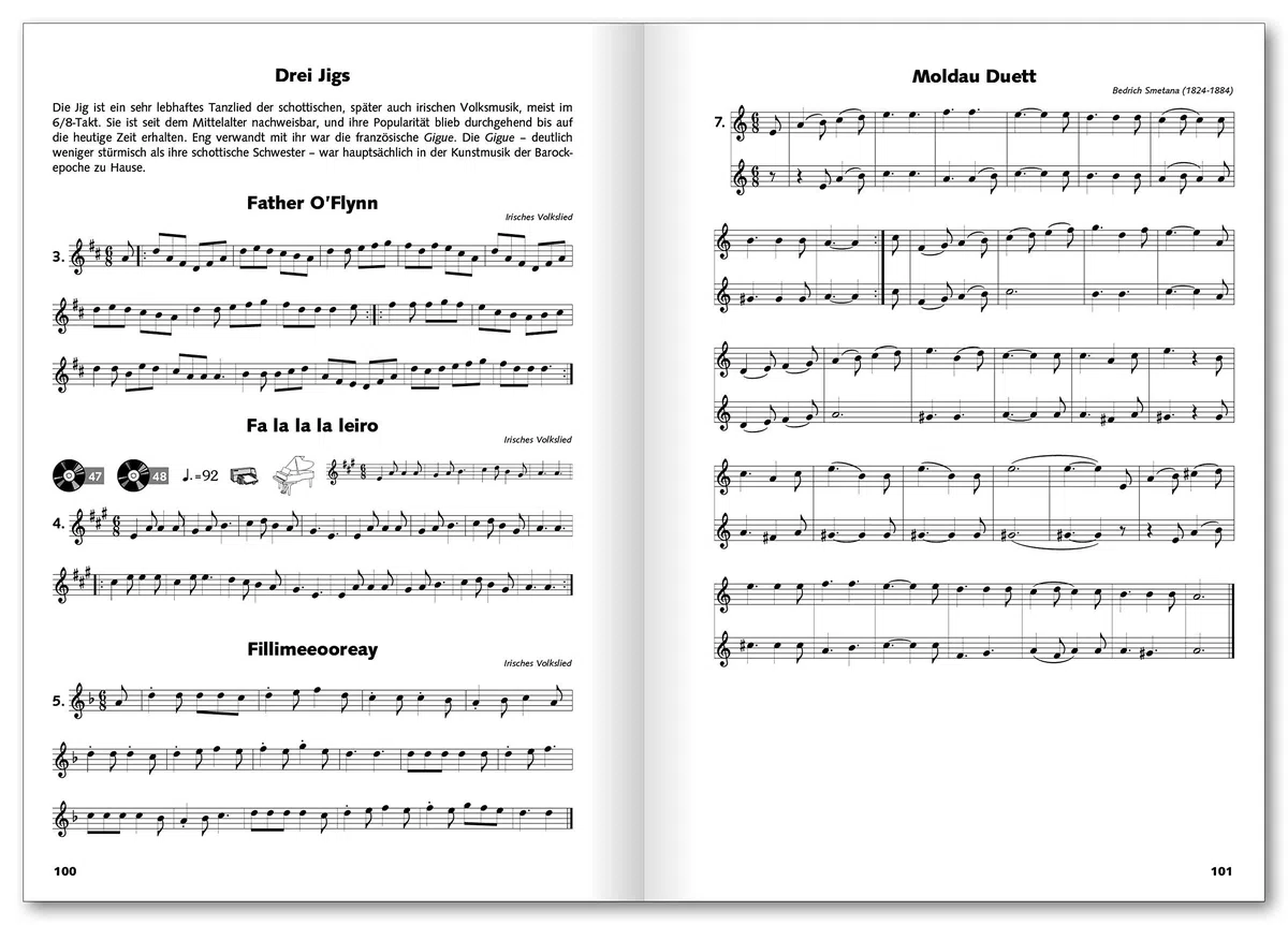 Das Querflötenbuch, Bd. 1, m. Audio-CD: Querflöte leichtgemacht, von klassisch bis modern - für Anfänger ab 10 Jahre