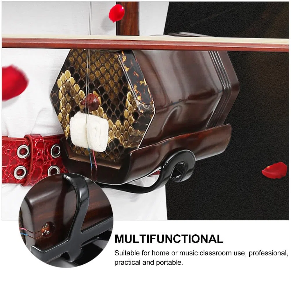 Vaguelly 1stk Erhu Taillenstütze Erhu Stehen Erhu-zubehör Tragbarer Erhu-halter Unterstützung Von Musikinstrumenten Erhu Unterstützung Erhu Zubehör Zinklegierung Kleiderständer