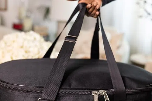 MAHARAJA Tabla Tasche, gepolstert, Premium-Gigbag für Tabla Schlagzeug-Set, passend für Bayan, Dayan, Ringsets und Zubehör, bis zu 55,9 x 38,1 x 30,5 cm – (PDI-TBG1)