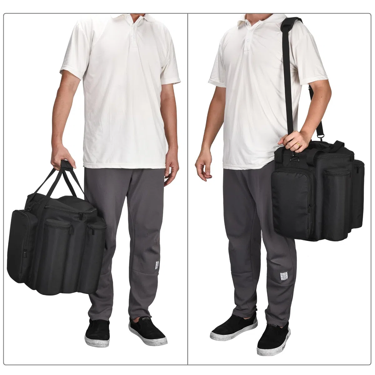 Tasche für Bose S1 Pro/S1 Pro+ PA-System,Reise-Umhängetasche Abdeckung kompatibel mit Bose S1 Pro/S1 Pro+ System,zusätzliche Taschen für Mikrofon,Ladegerät,Kabel,Zubehör (Schwarz)
