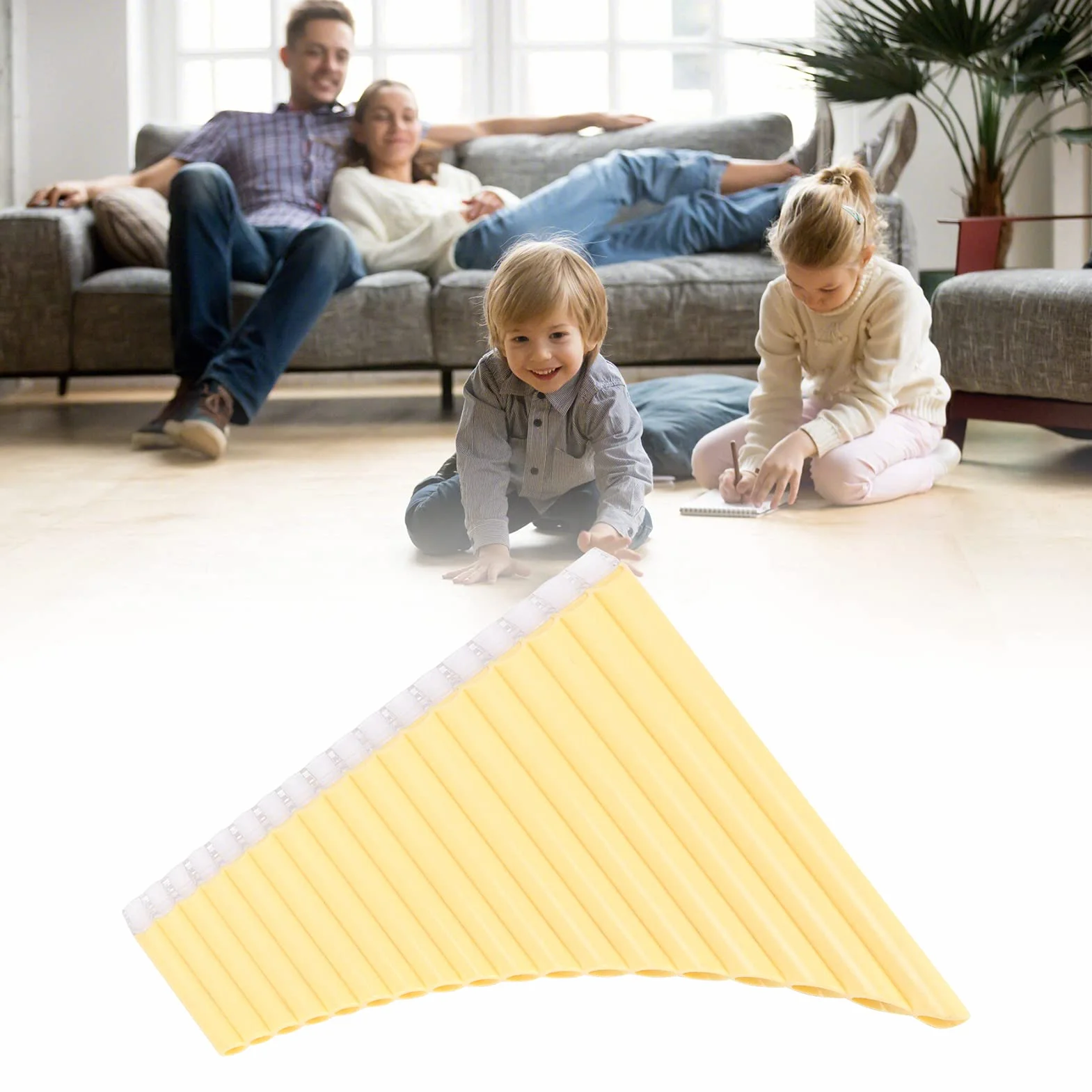 Blasinstrument, Traditionelle Panflöte Kinder Kunststoff für Anfänger für Lehrpersonal für Erwachsene(#1)