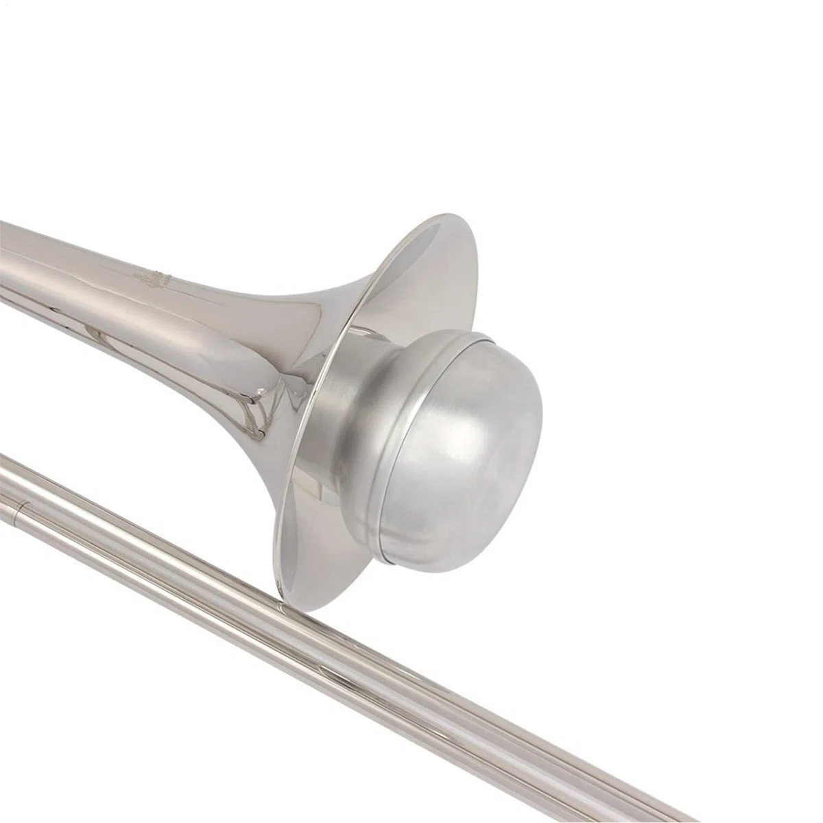 Büroklammer Straight Mute, Mute Posaunen-Tasse, Aluminium, tragbar, tragbar, Muted, professionelles Übungswerkzeug, Musikinstrumentenzubehör für Zuhause, niedriger Ton