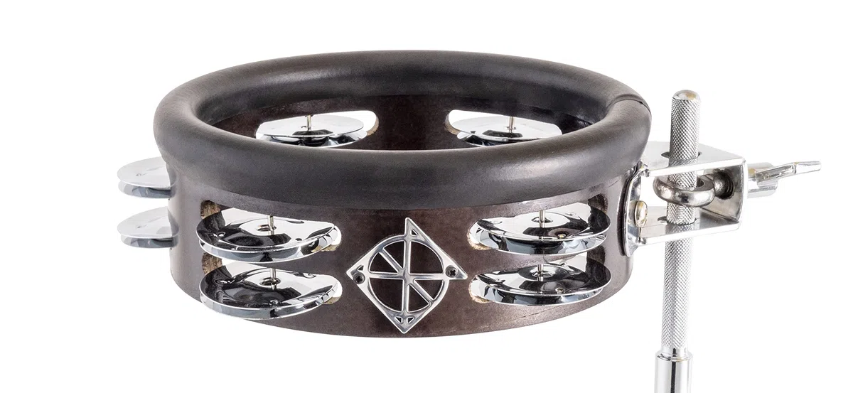 Dixon 6" Tambourine, Little Roomer - Black Coal Finish (PDML26BKC)