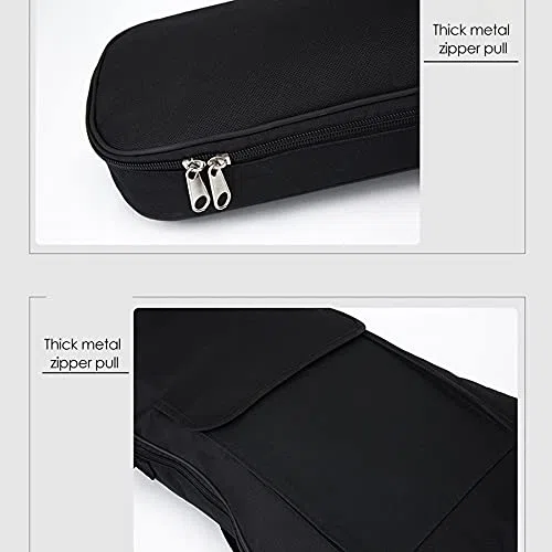 Elektrische Tasche für Bassgitarre, gepolsterte Transporttasche, weiche Tasche, 5 mm Polsterung, leicht und wasserdicht, Schwarz