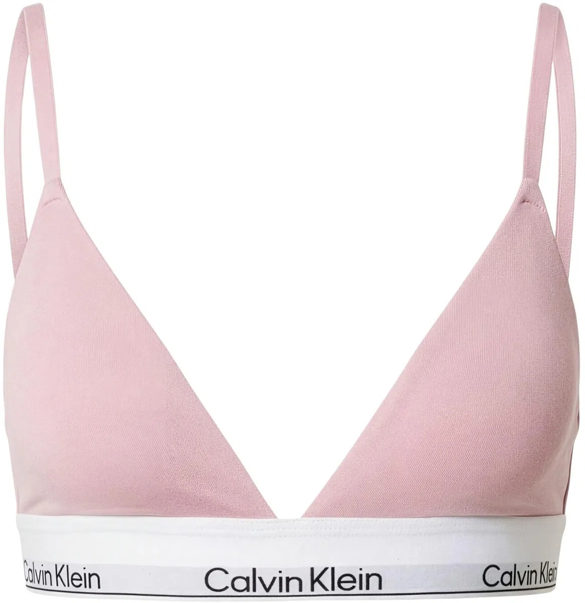 Calvin Klein Damen Triangel BH Lightly Lined mit Logobund