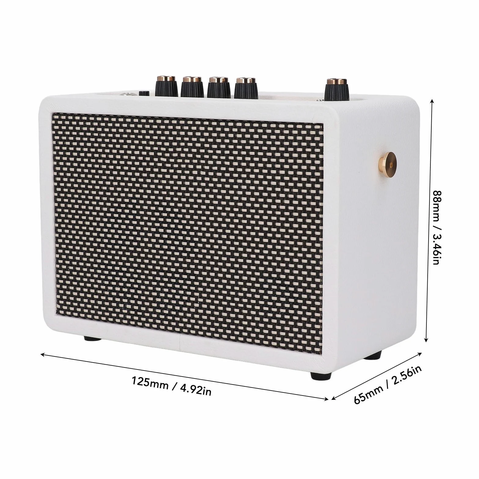 IG-10Pro Kleiner Gitarrenverstärker, 10-W-Desktop-Übungslautsprecher für E-Gitarre mit 3-Zoll-Lautsprechereinheit