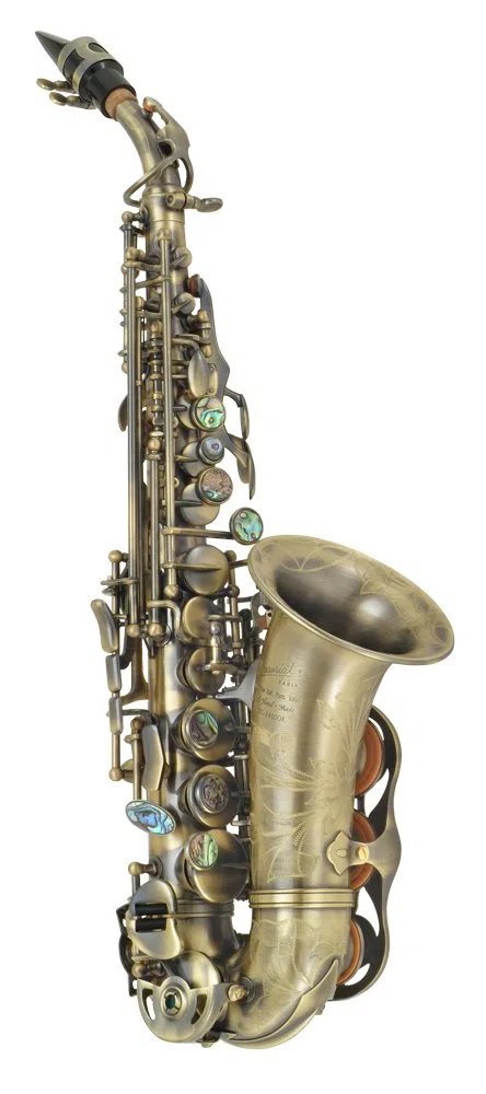 P. Mauriat 2400 Sopransaxophon gebogen ~ Dark Vintage