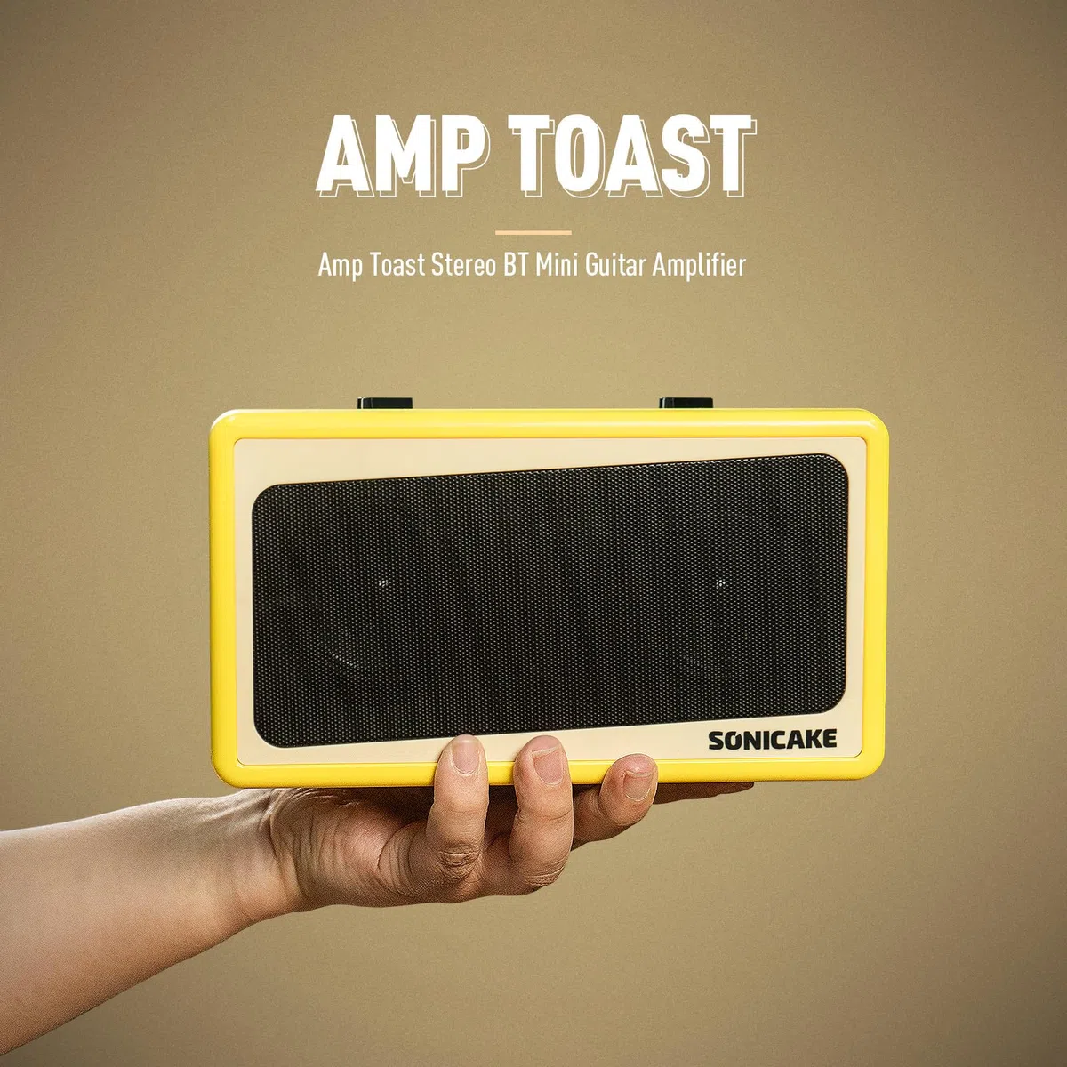 SONICAKE Gitarrenverstärker Mini Combo Amp Bluetooth Multi-Effekt Amp Toast