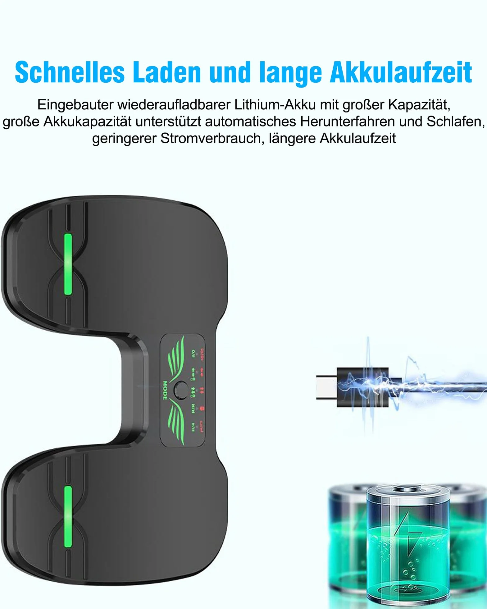 Bluetooth Page Turning Pedal: Bluetooth Fußschalter - Wiederaufladbare Musik Lese Controller für Tablets Smartphones