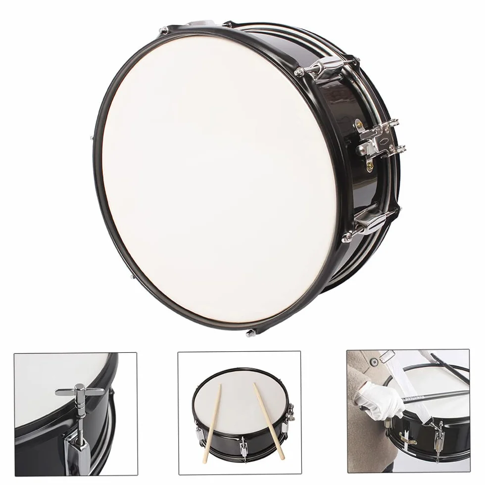 Professionelle Snare Drum Snaredrums 14 Zoll mit Drumstick Trommel Schlüsselband für Schüler-Band