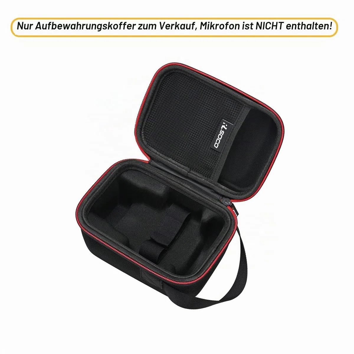 RLSOCO Tasche für RØDE NT-USB Mini vielseitiges USB-Studio-Kondensatormikrofon Koffer Hülle für RODE NT-USB Mini Kondensatormikrofon(Nur Tasche)