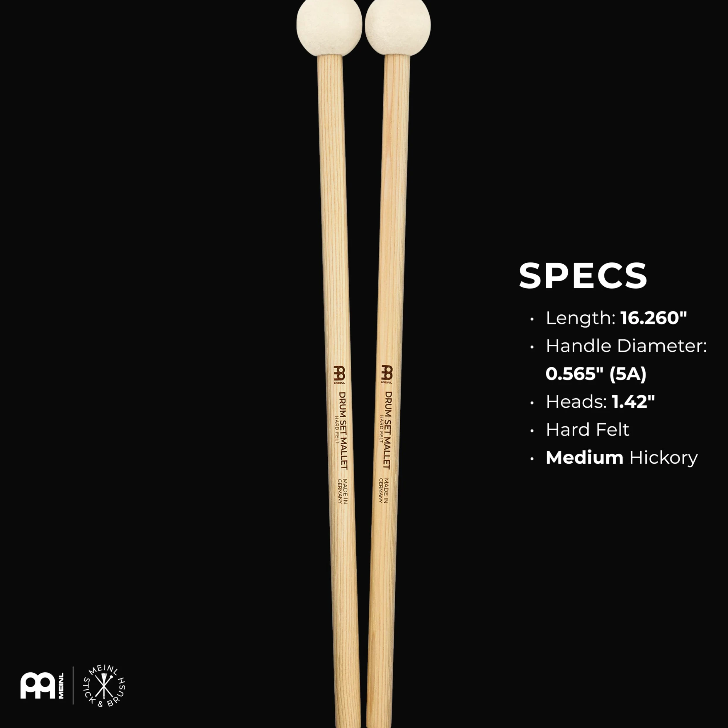Meinl Hard Drumset Mallet
