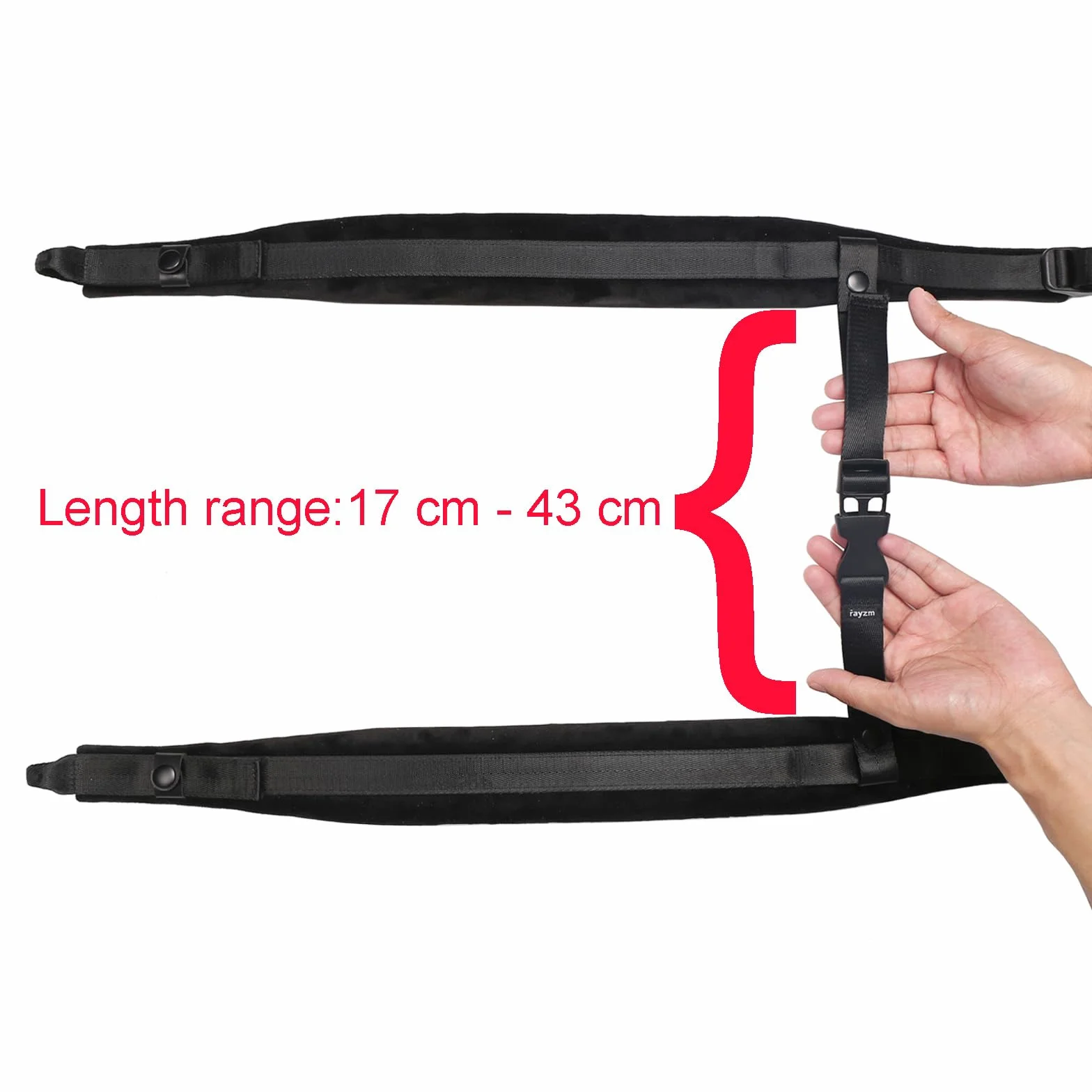 Rayzm Akkordeon Schultergurte/Akkordeongurt/Akkordeon Schulterriemen/Akkordeon Trageriemen, Verstellbare Schultergurte für Akkordeons, 6cm Breit * 1cm dicker weicher Samt für komfortables Spielen