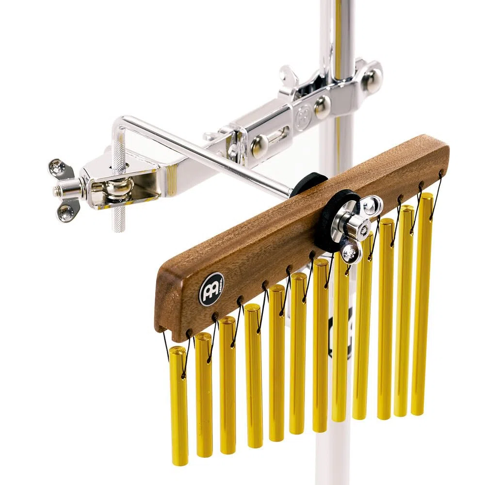 Meinl Percussion Chimes Holder Halterung - Große Halterung für Glockenspiel Instrument - Gewinkelt - Stahl, Verchromt (MC-CHL)