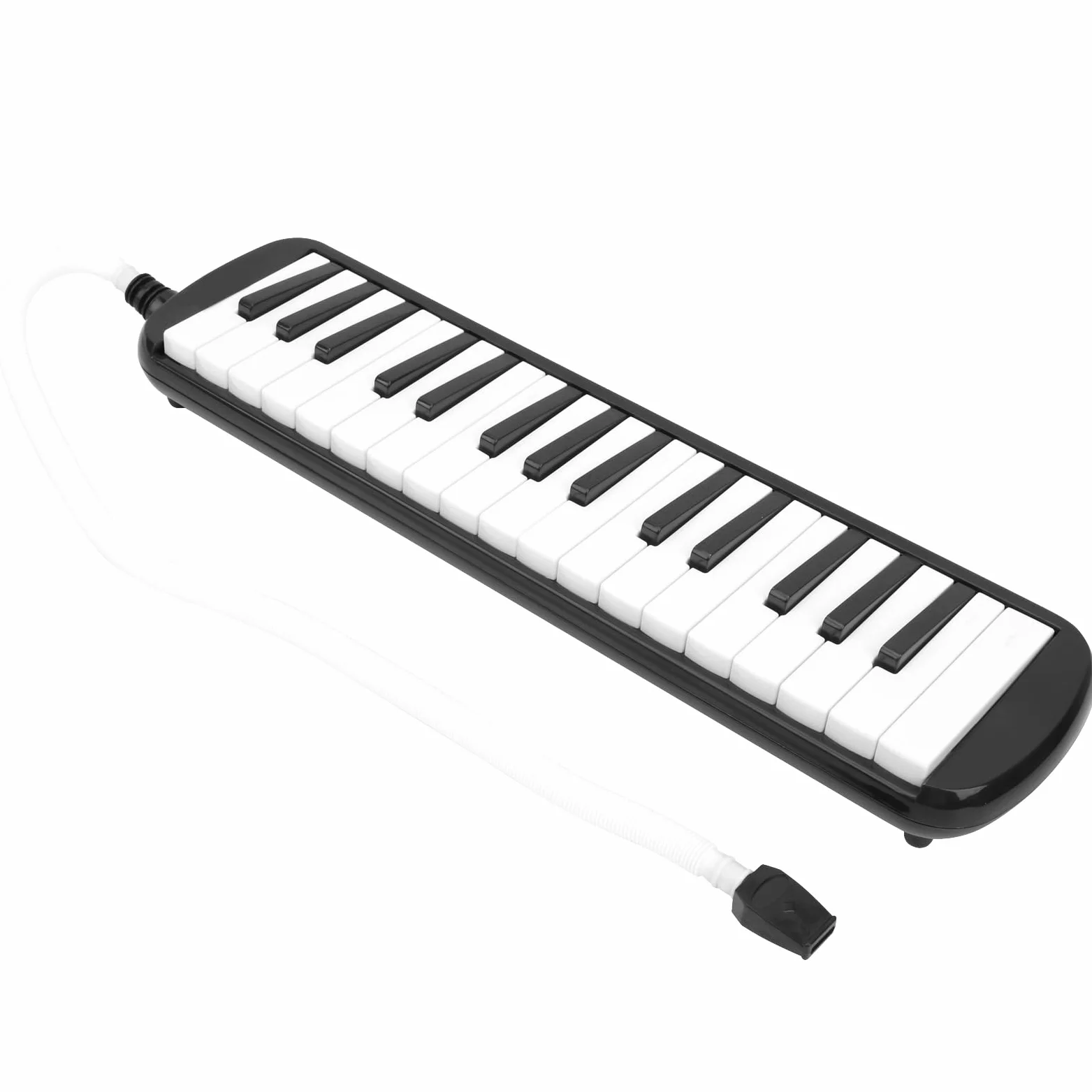 IRIN Melodica 32 Tasteninstrument Im Klavierstil, Schöner Klang, Kompaktes Design, Umweltfreundlich, Geeignet für Musikunterricht, Anfänger (BLACK)