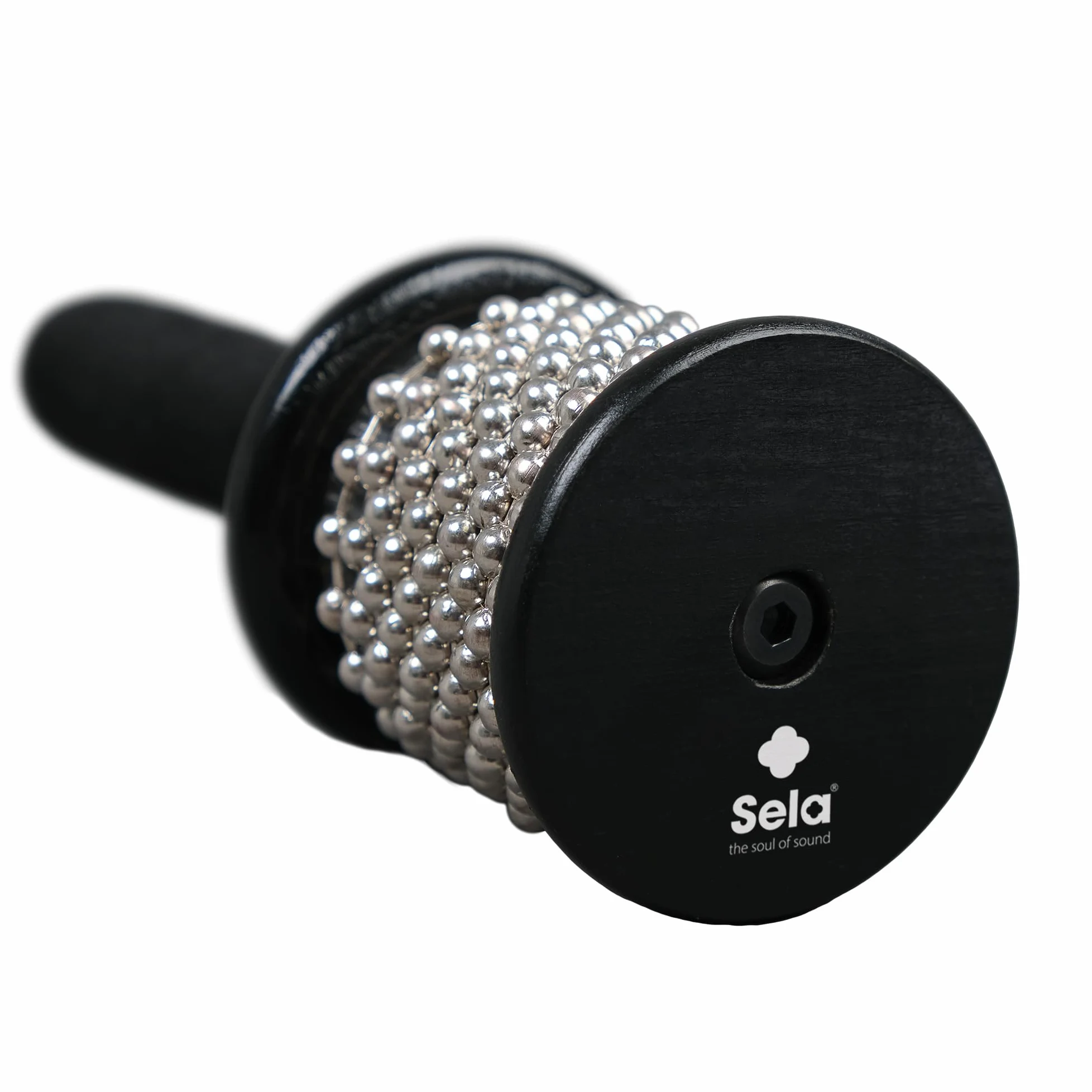 Sela 60's Cabasa – Vintage Percussion Instrument mit authentischem 60er Jahre Klang und ergonomischem Holzgriff