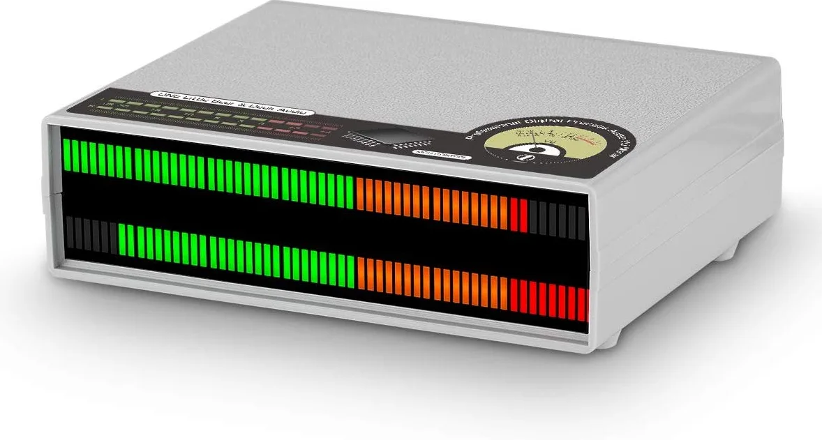 Douk Audio 56 Bit Level Meter LED Music Spectrum Display Stereo Sound Indicator (Green&Orange&Red Version)