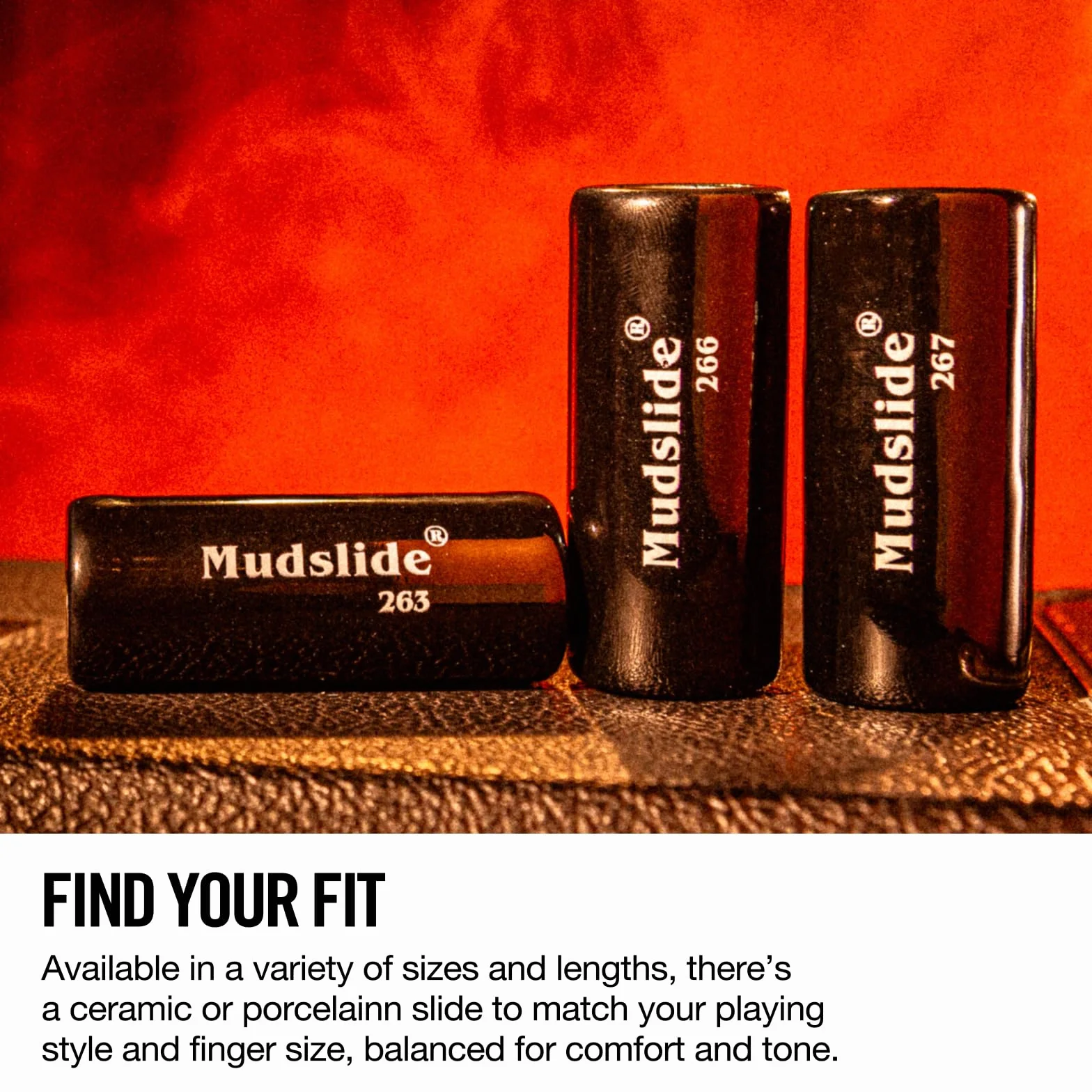 JIM DUNLOP Bottleneck Porzellan Mudslide Medium