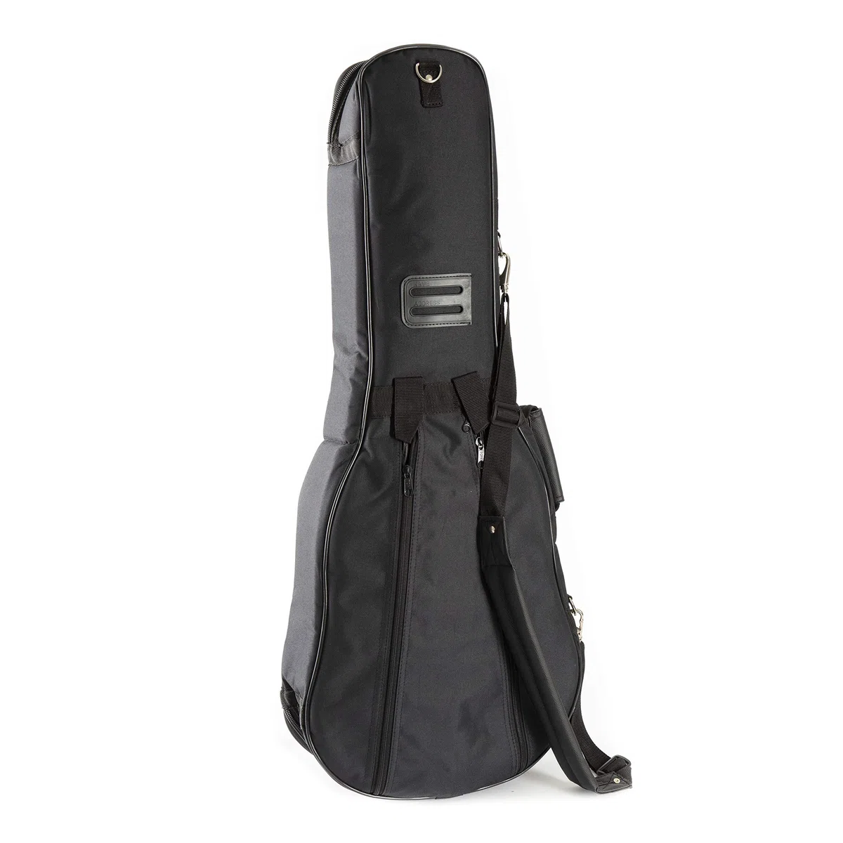 MUSIC STORE Gigbag für 1/2 Klassische Gitarre, Super Deluxe, wasserabweisendes Nylon, 30mm Polsterung, Konzertgitarren Tasche mit Zubehörfächern